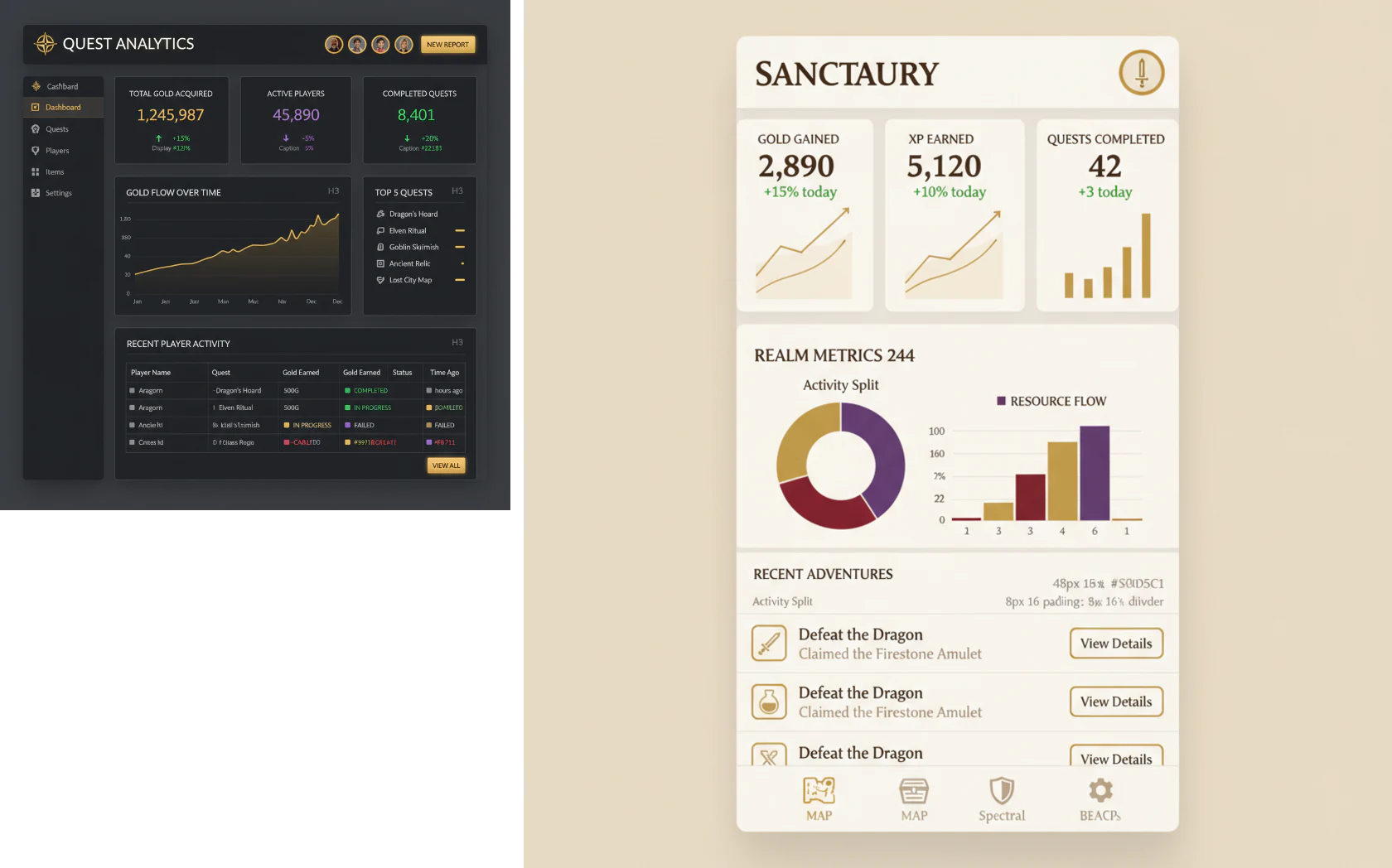 Journey UI 设计系统预览