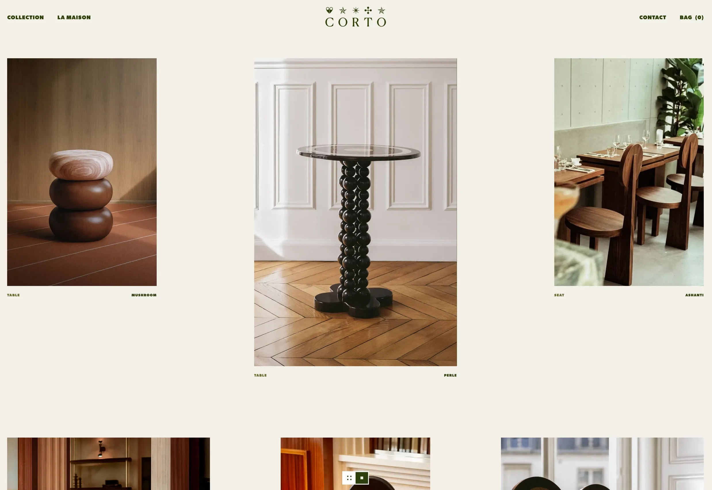 House Of Corto，落地页 网站设计灵感详情图 1