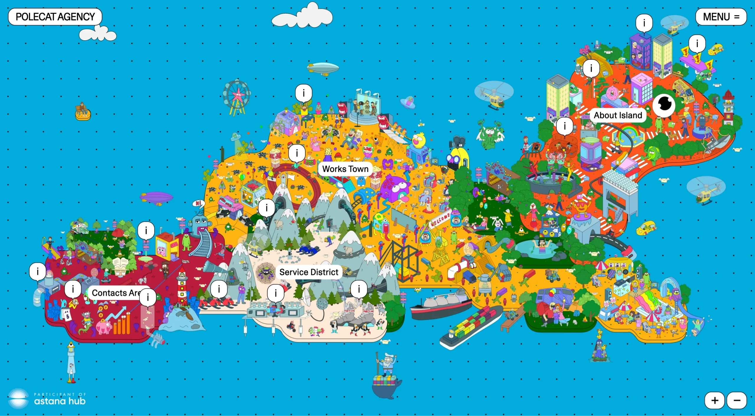 Polecat Agency，作品集 网站设计灵感详情图 1