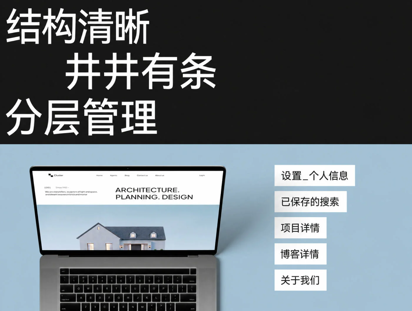 建筑师高端作品集Figma网页UI模板个人展示网站源文件详情图 3