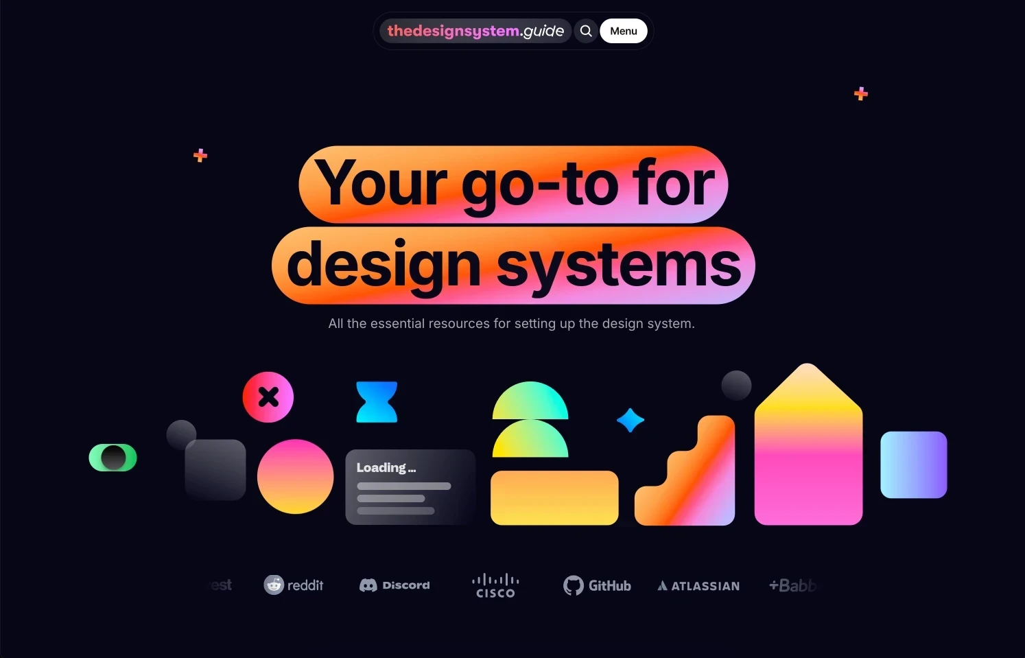 The Design System Guide，落地页、SaaS 网站设计灵感详情图 1