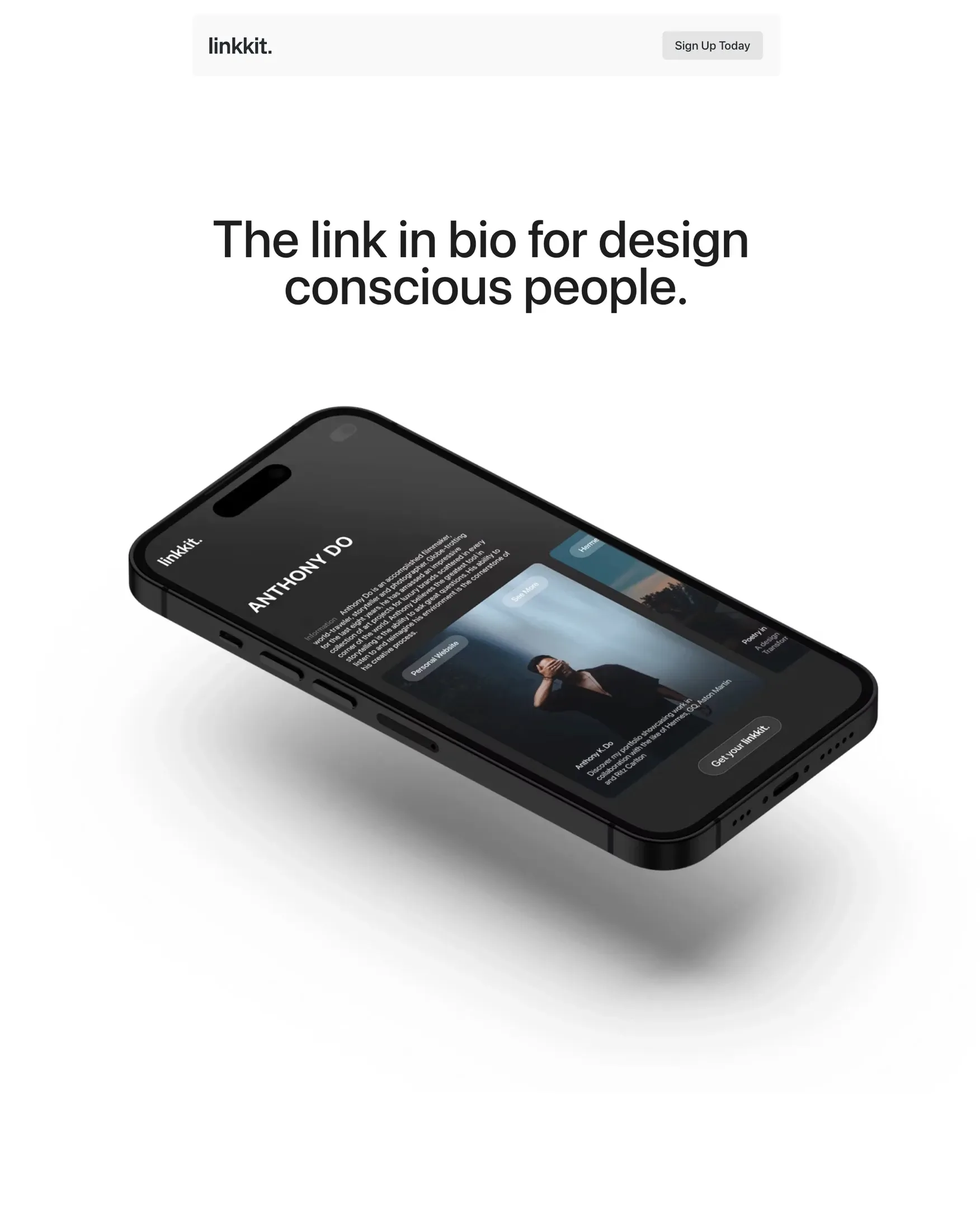 Linkkit，作品集 网站设计灵感详情图 1