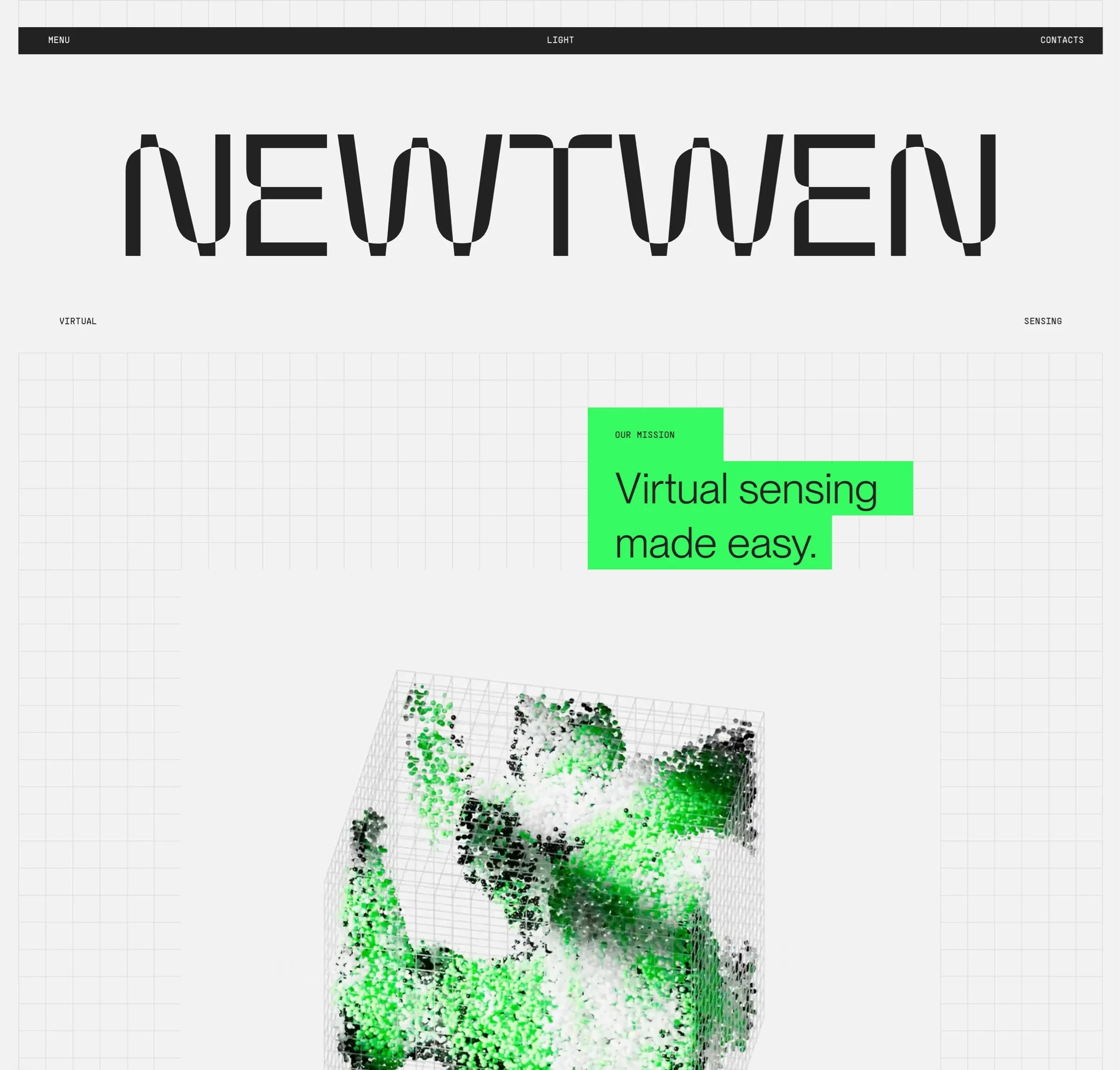 Newtwen，落地页 网站设计灵感详情图 1