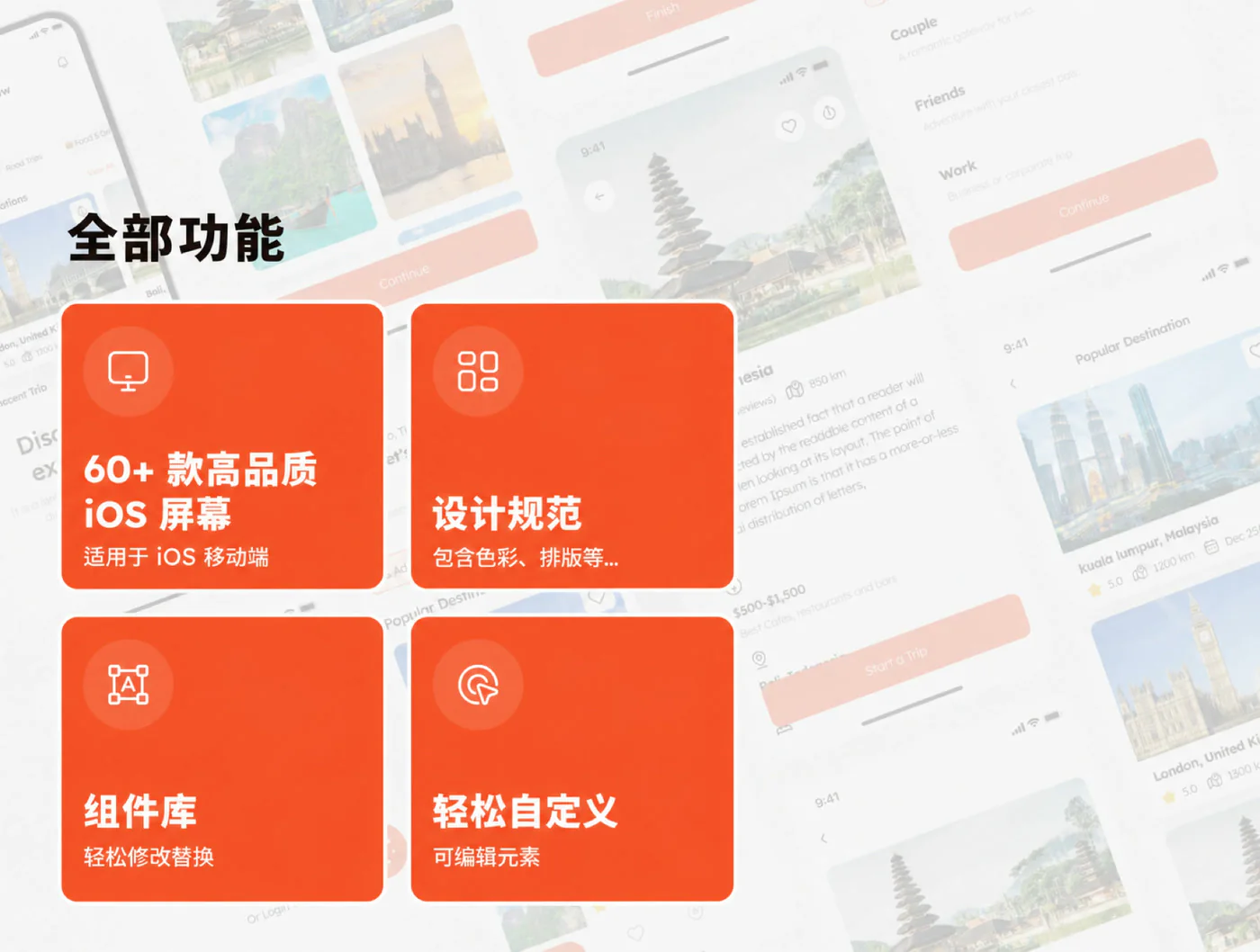 AI智能旅行规划Figma应用UI模板旅游助手网页界面源文件详情图 2
