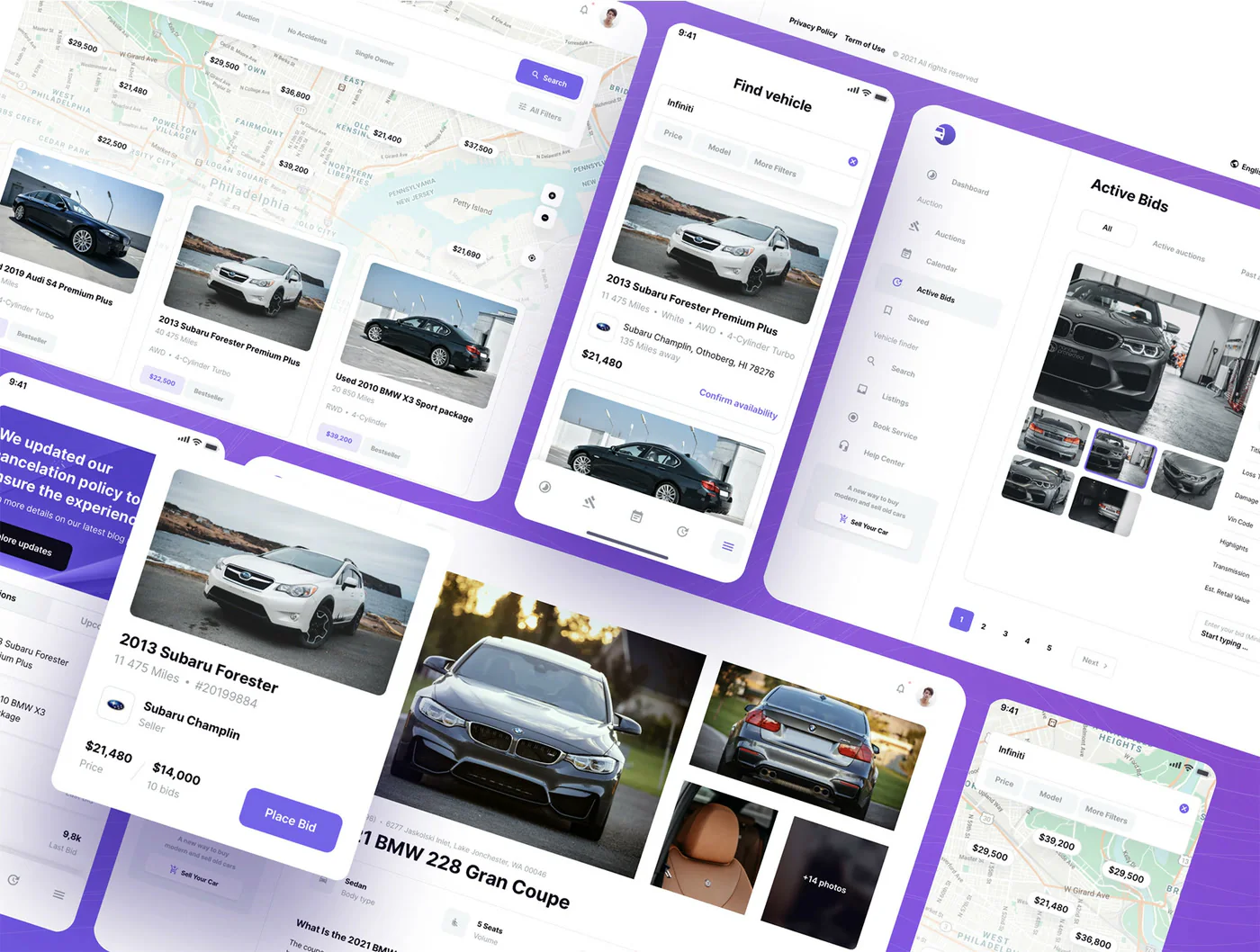 网页移动端Figma UI设计套件响应式网站界面组件源文件详情图 1