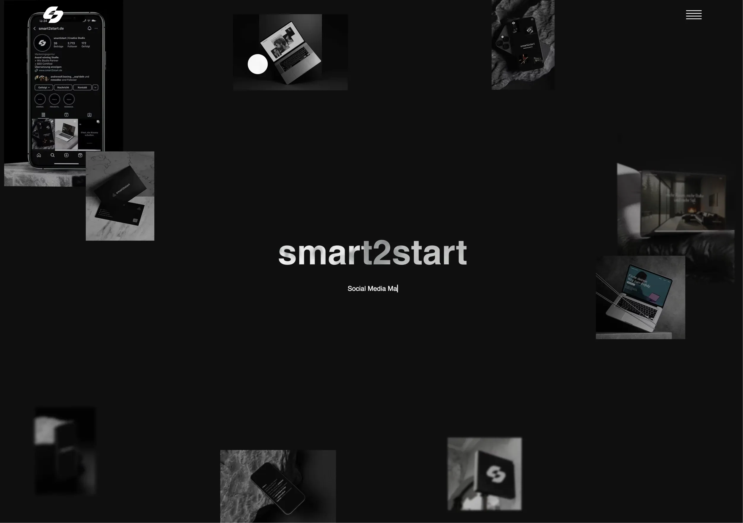 Smart2start，作品集 网站设计灵感详情图 1