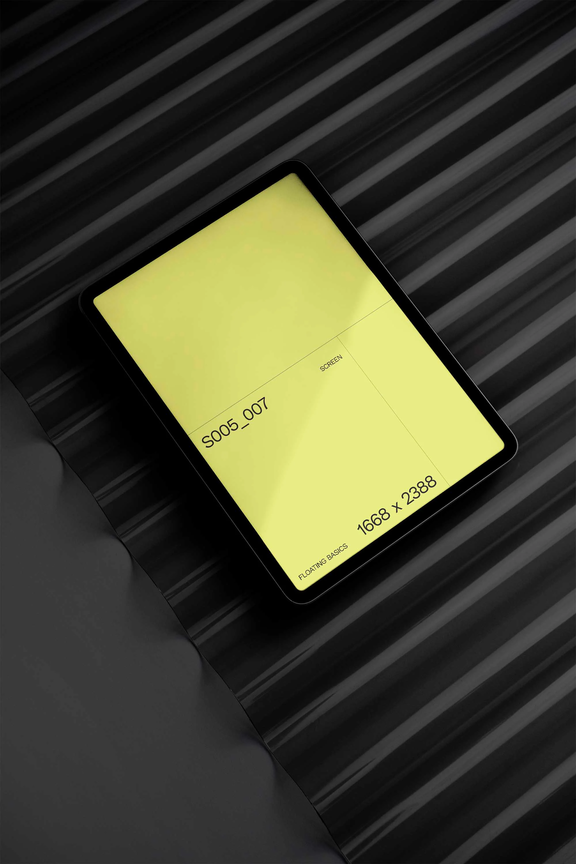 Apple iPad Pro 屏幕样机 S005-007样机效果图