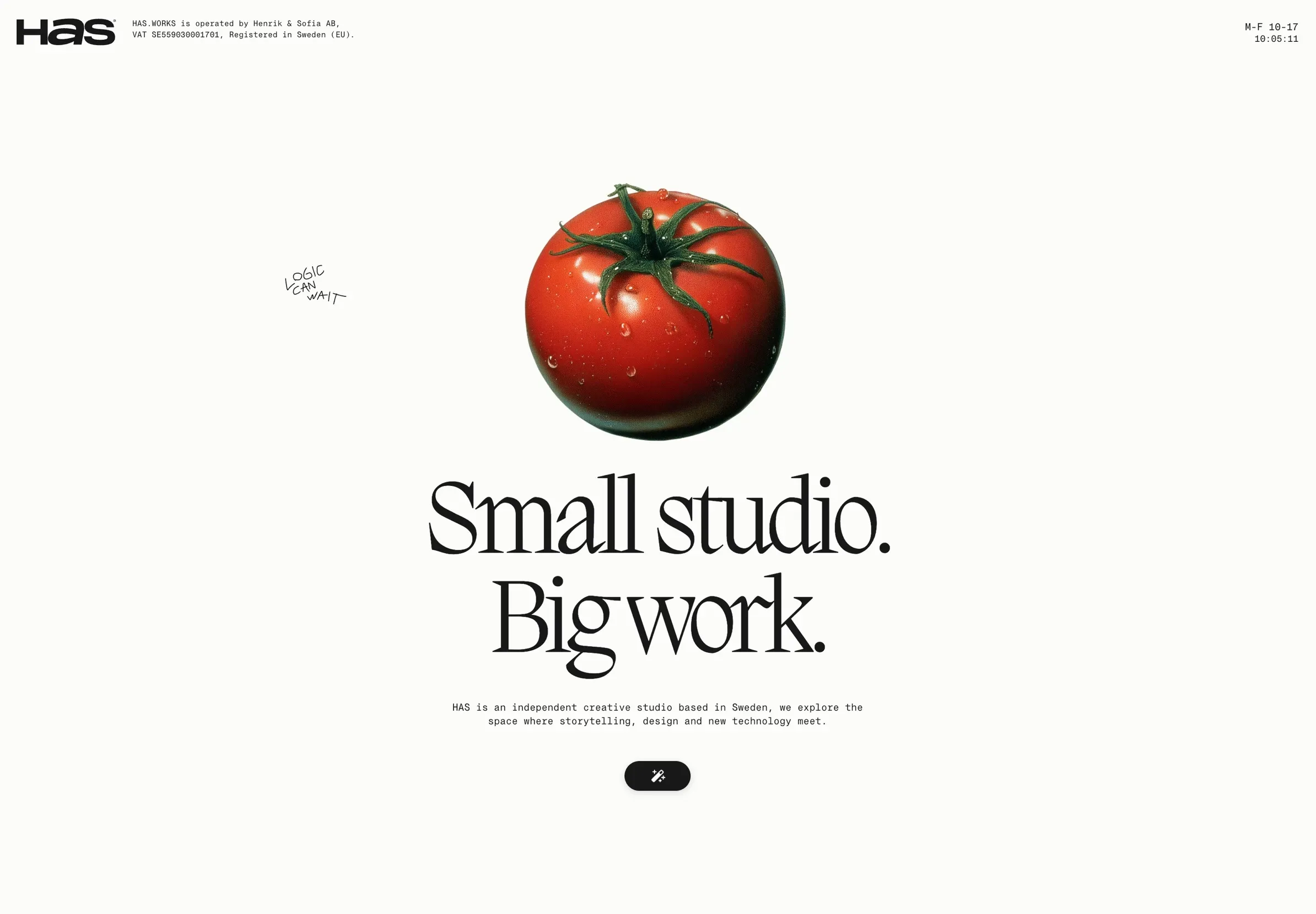 HAS.WORKS，作品集 网站设计灵感详情图 1
