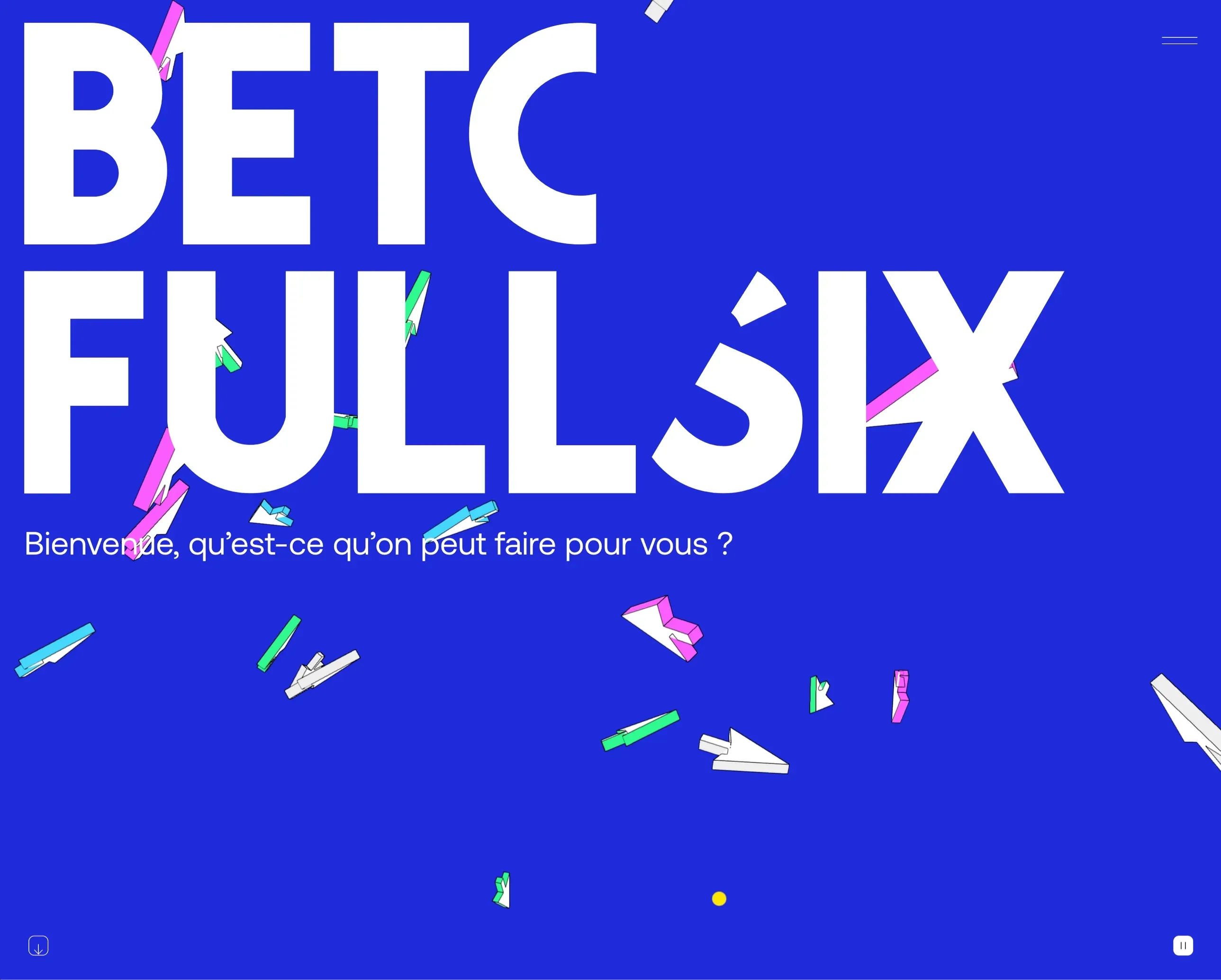 BETC Fullsix，作品集 网站设计灵感详情图 1