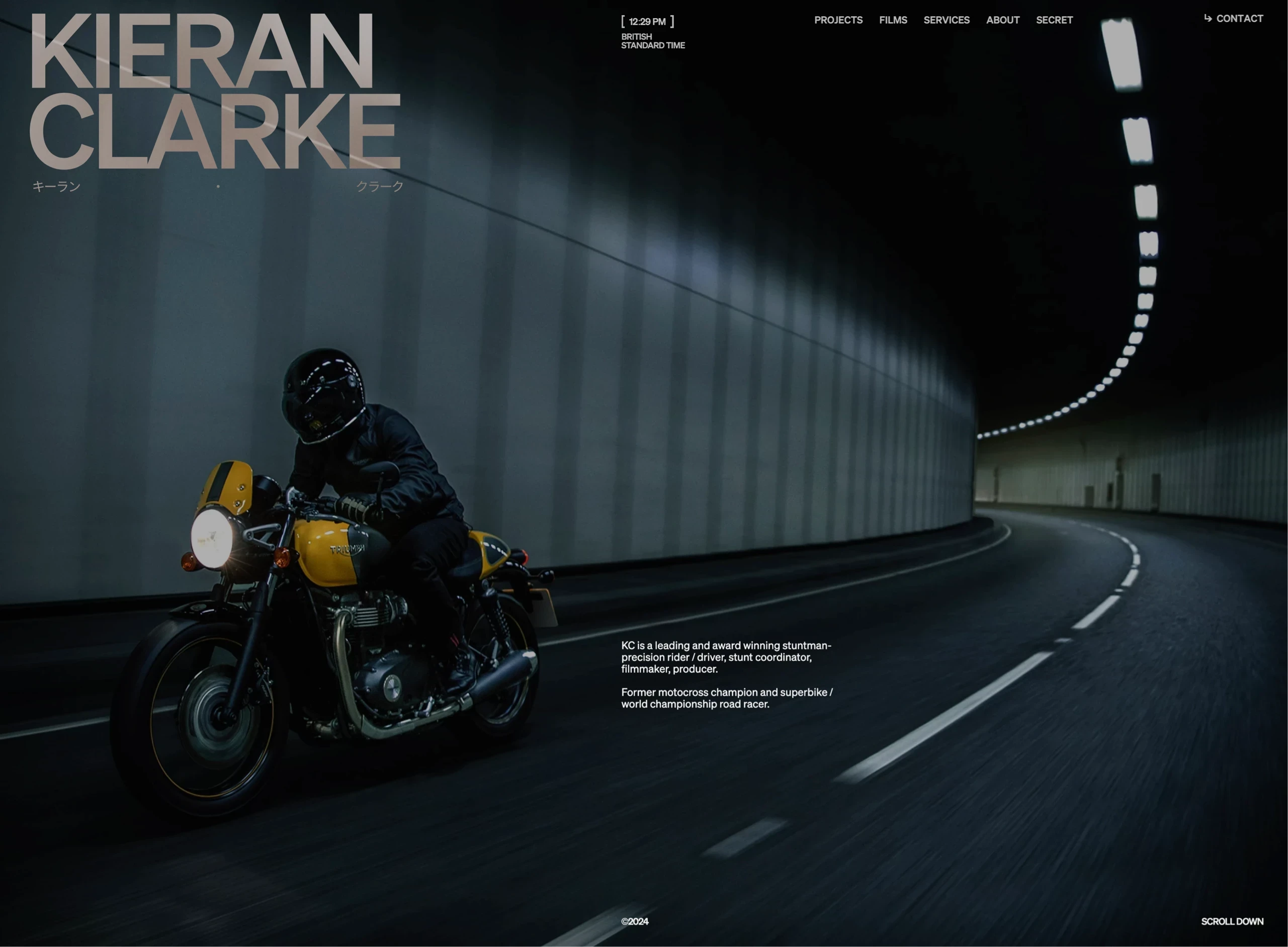 Kieran Clarke，SaaS 网站设计灵感详情图 1