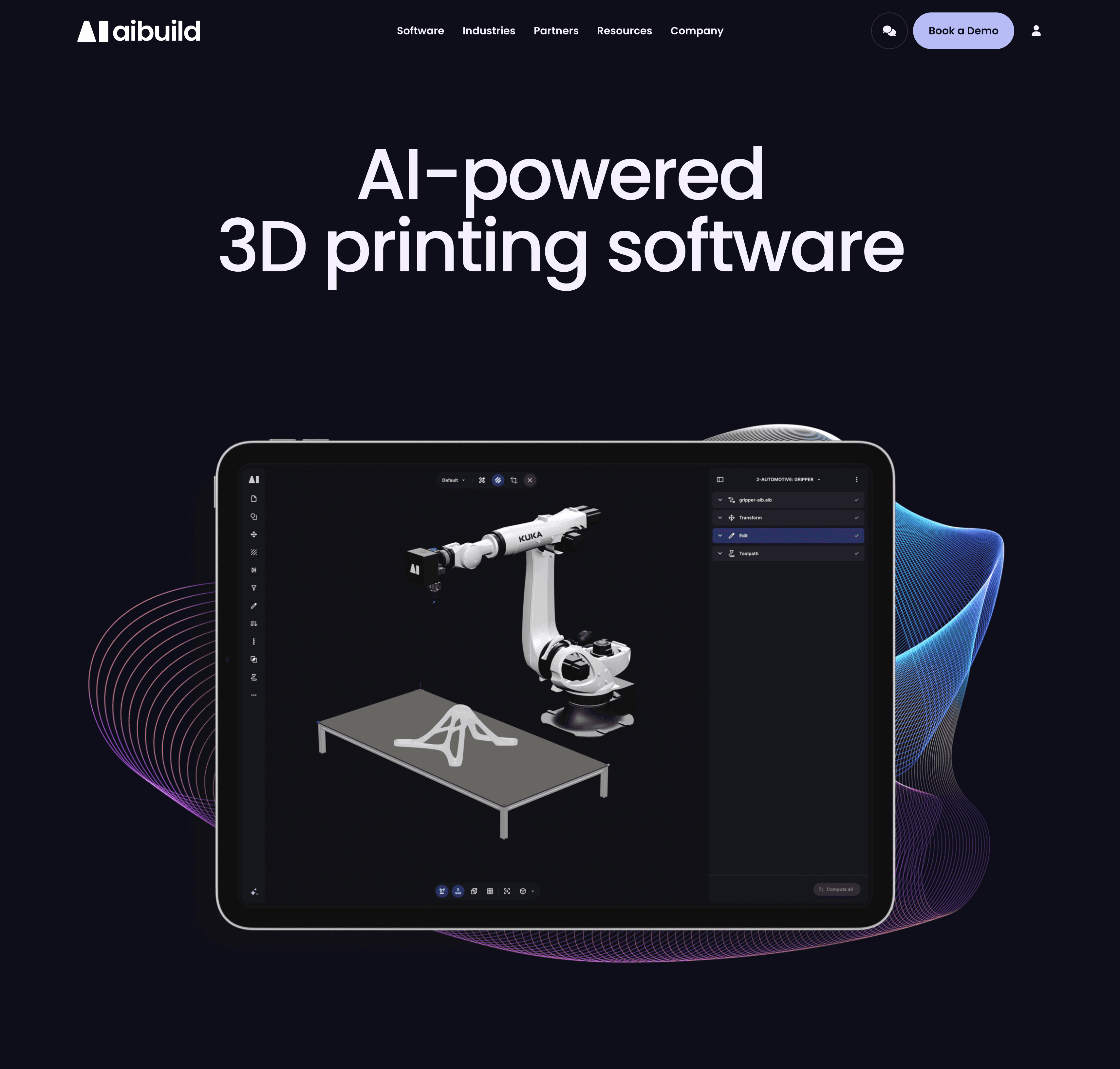 Aibuild，人工智能、SaaS 网站设计灵感详情图 1
