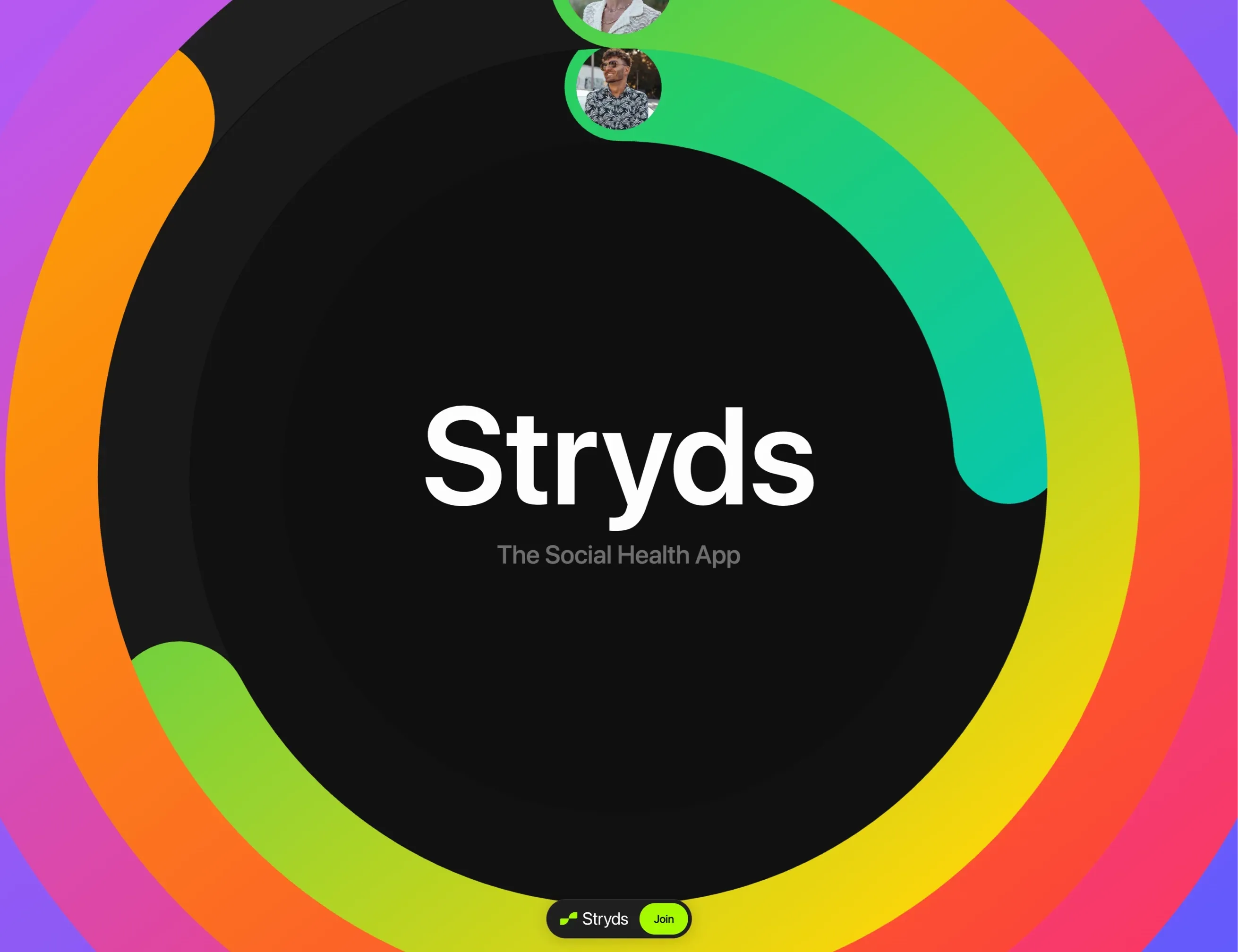 Stryds，落地页、SaaS 网站设计灵感详情图 1