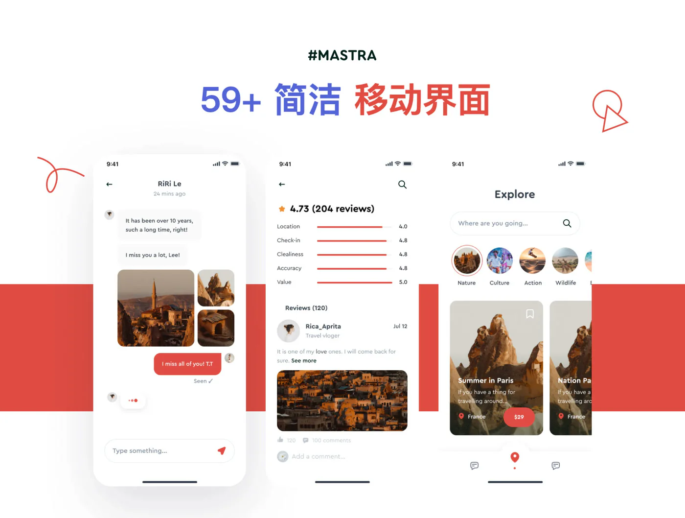 旅行预订平台Figma网页应用UI模板旅游酒店订票界面源文件详情图 3