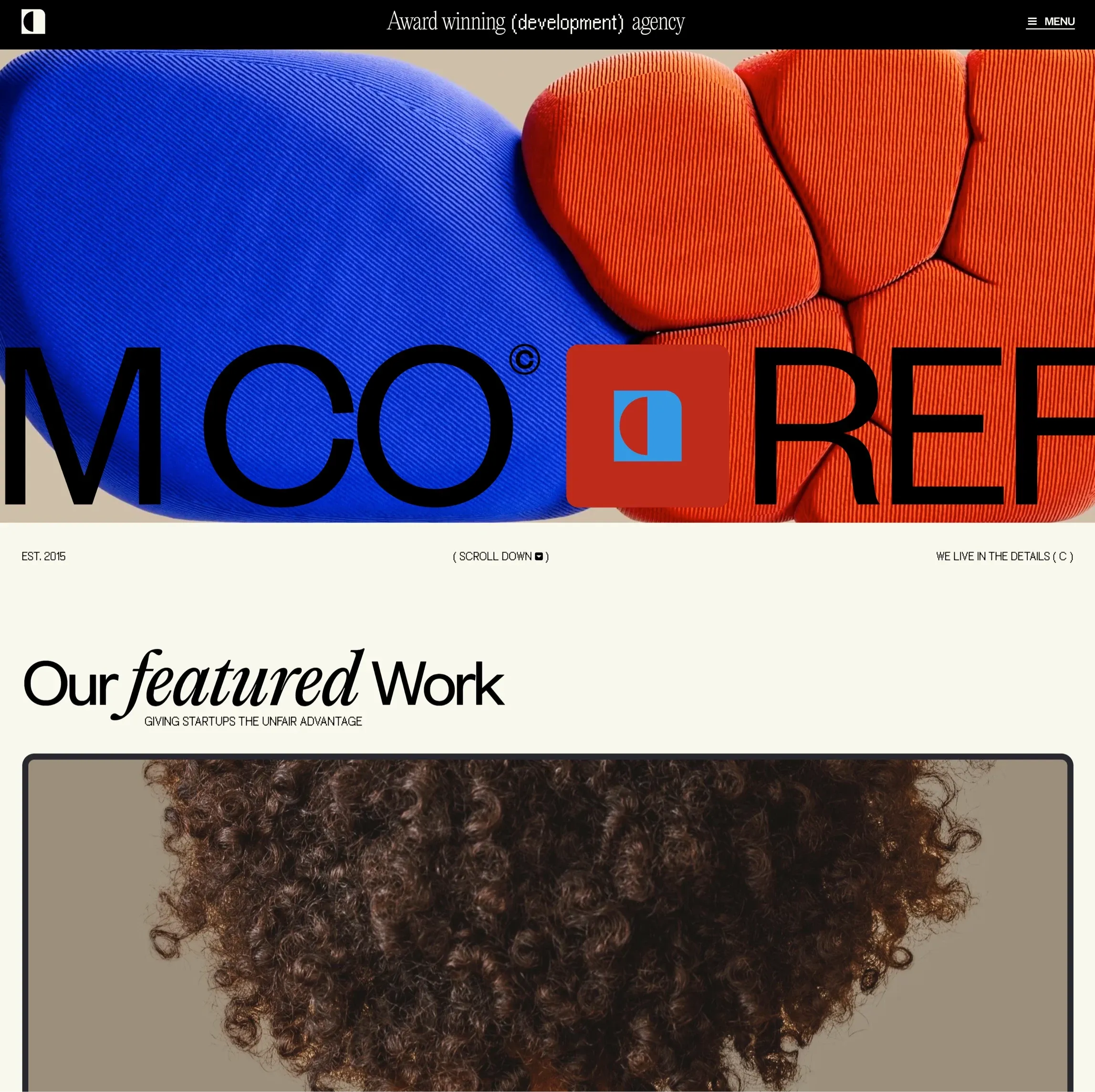 Reform Collective，作品集 网站设计灵感详情图 1