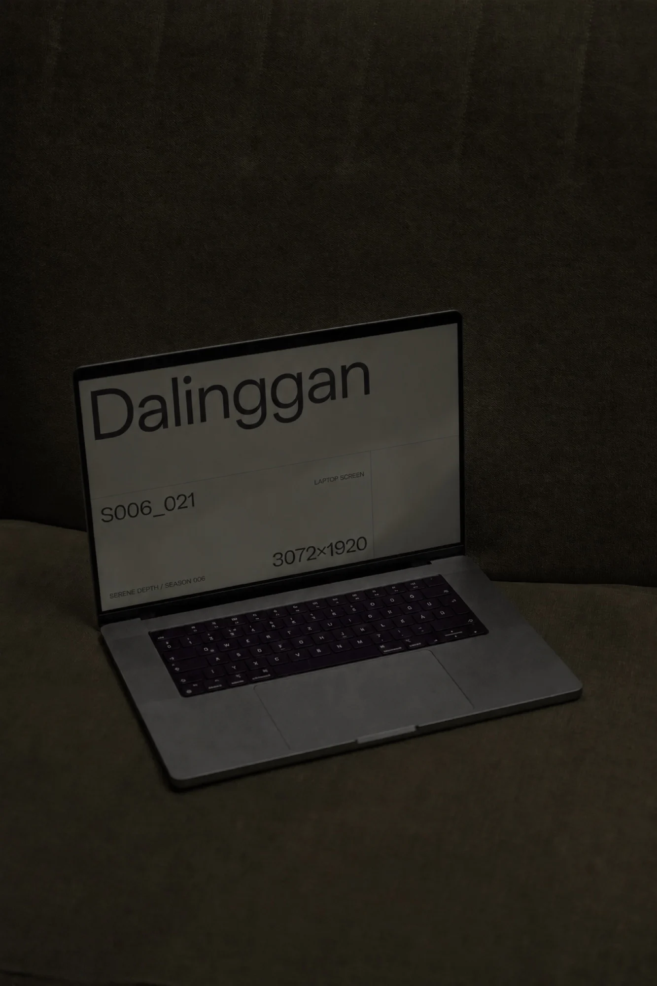Apple MacBook Pro 样机 S006-021样机效果图