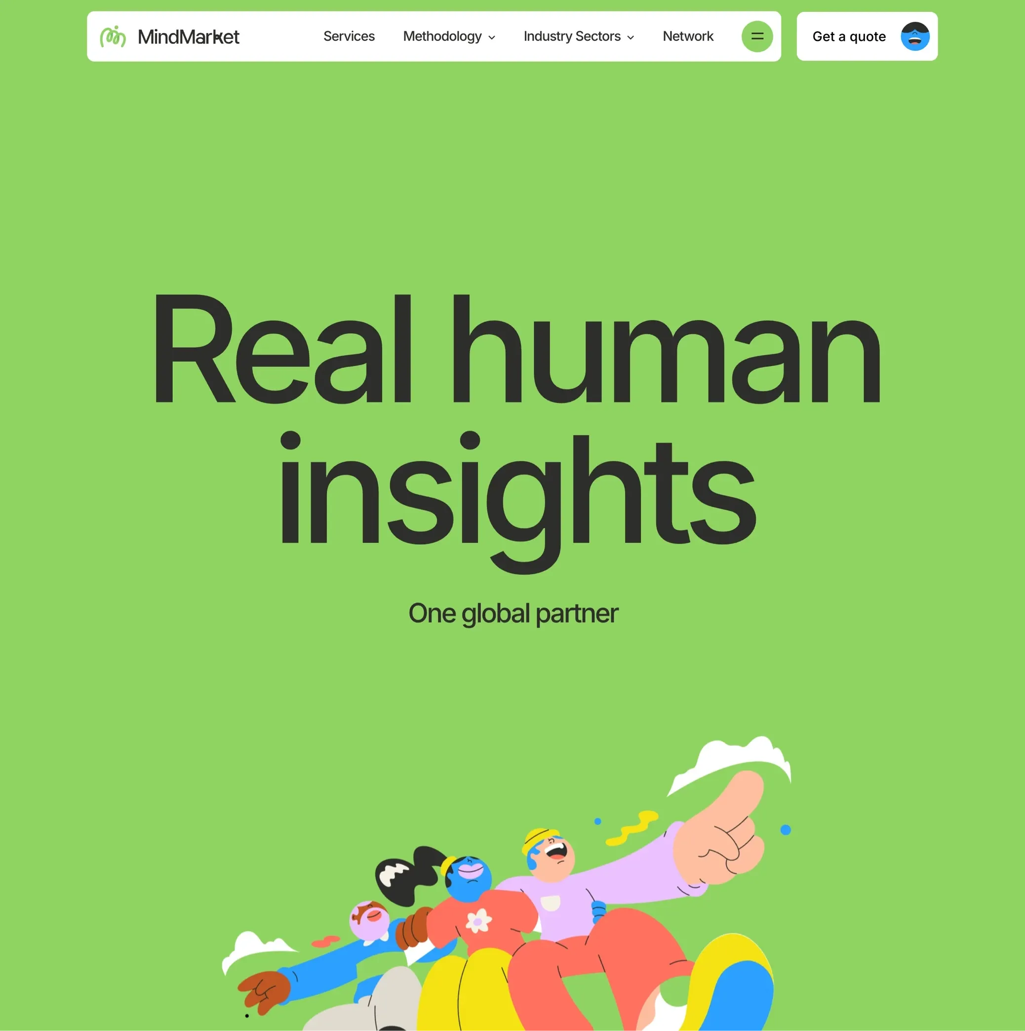 MindMarket，作品集 网站设计灵感详情图 1