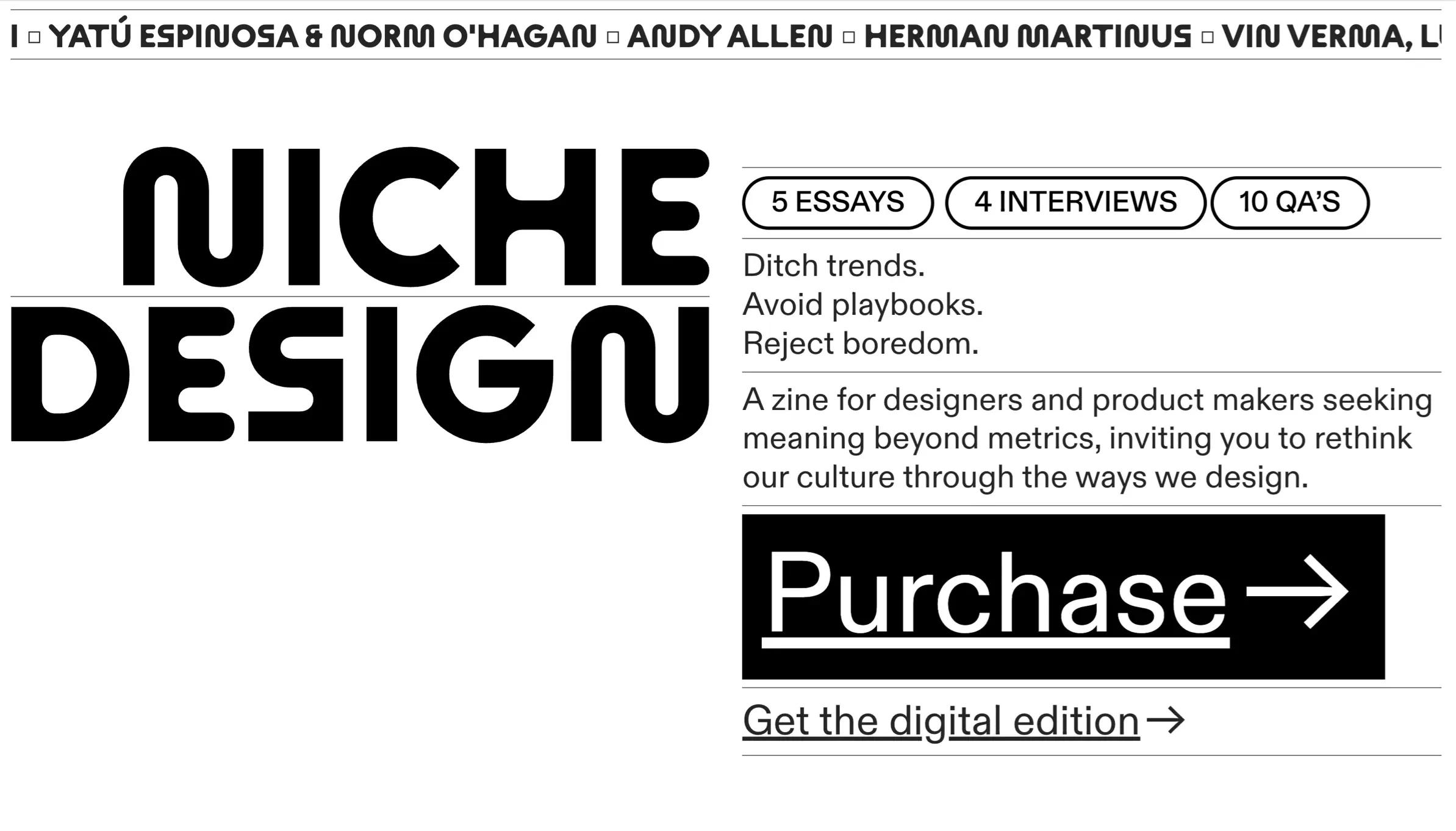 Niche design，作品集 网站设计灵感详情图 1
