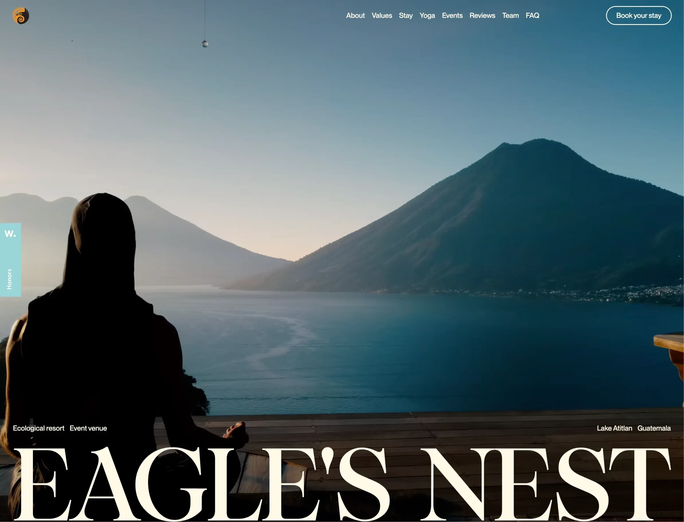 Eagle's Nest，落地页 网站设计灵感详情图 1