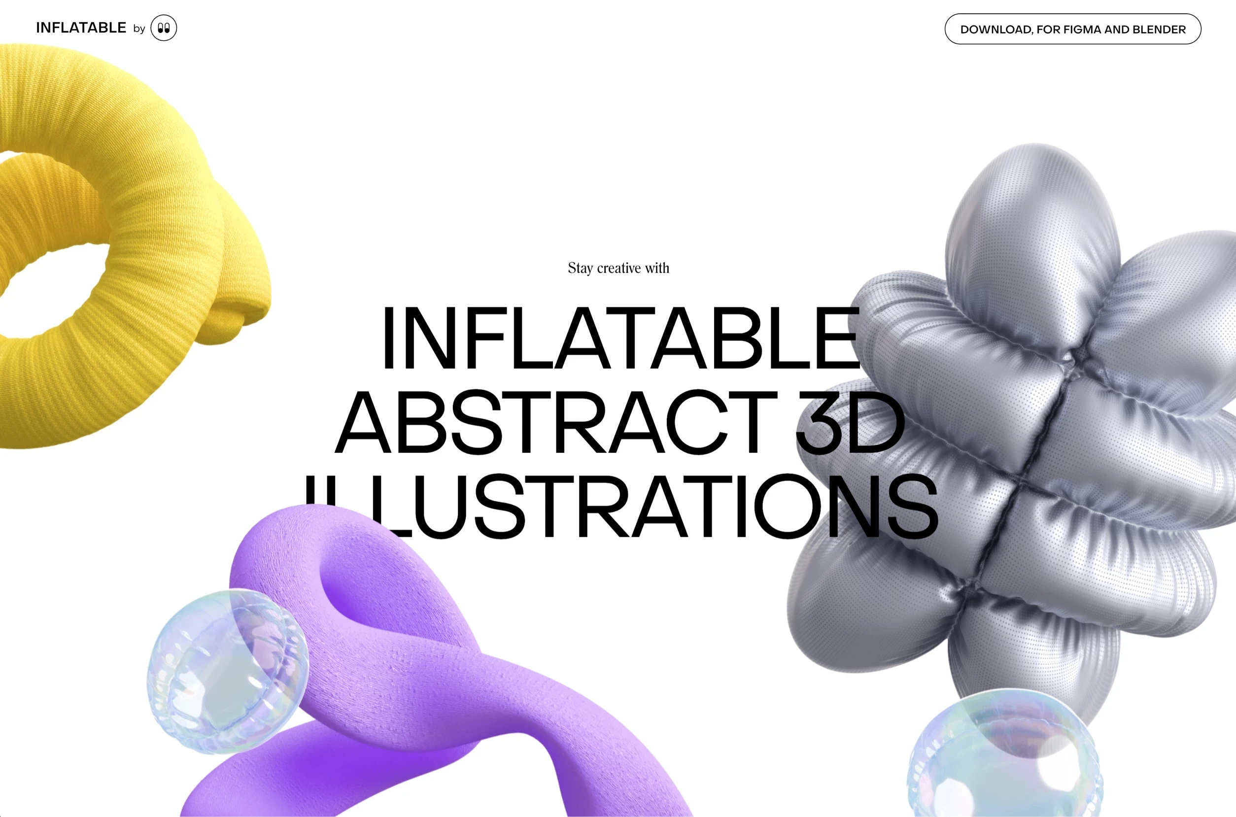 Inflatable，落地页 网站设计灵感详情图 1