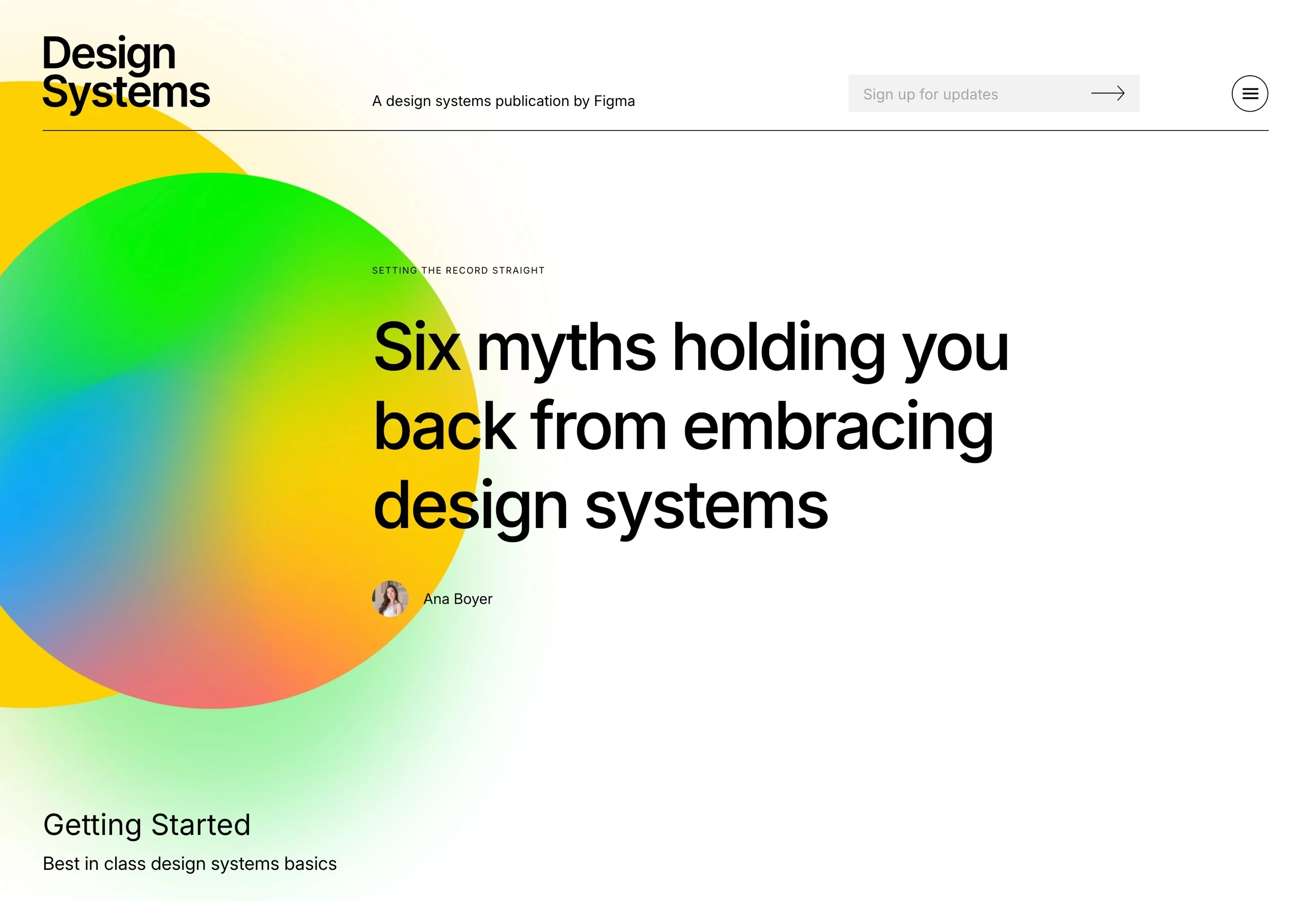 Design Systems，落地页 网站设计灵感详情图 1