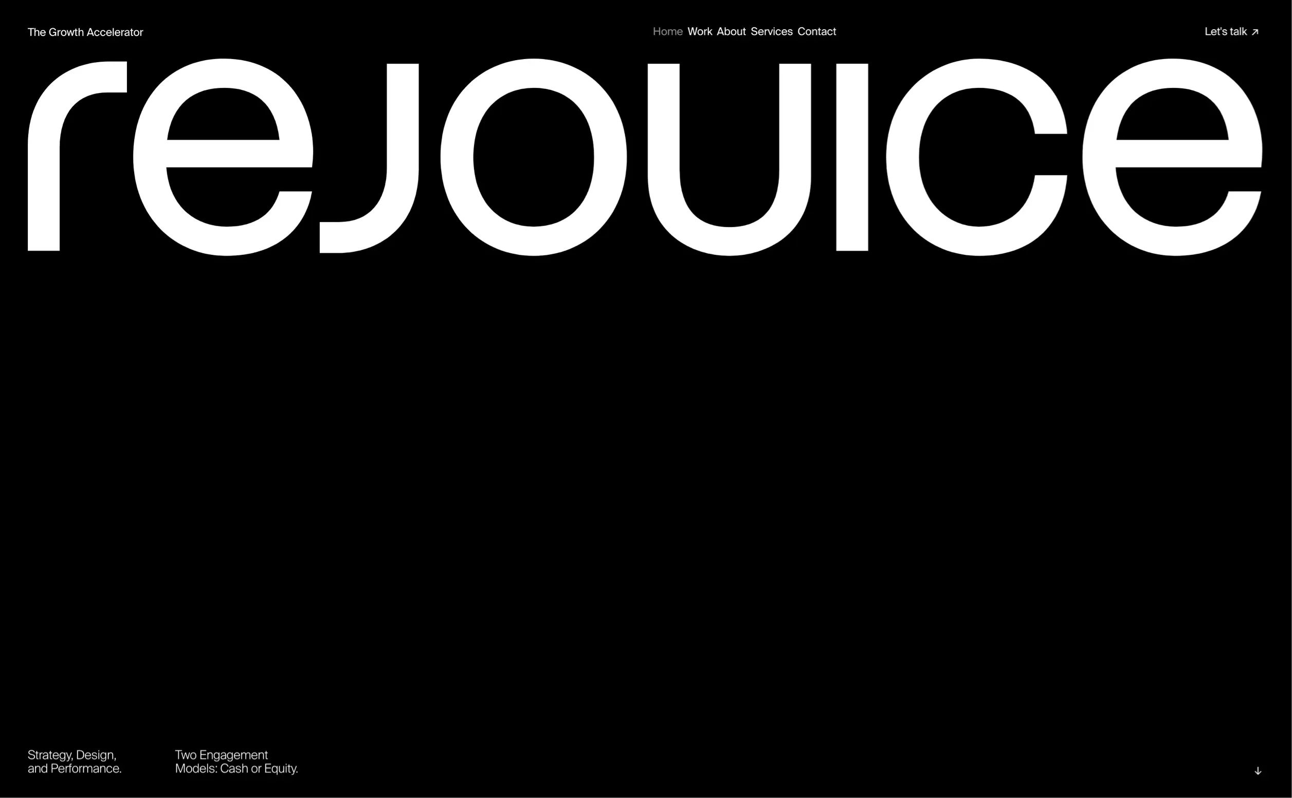 Rejouice，落地页 网站设计灵感详情图 1