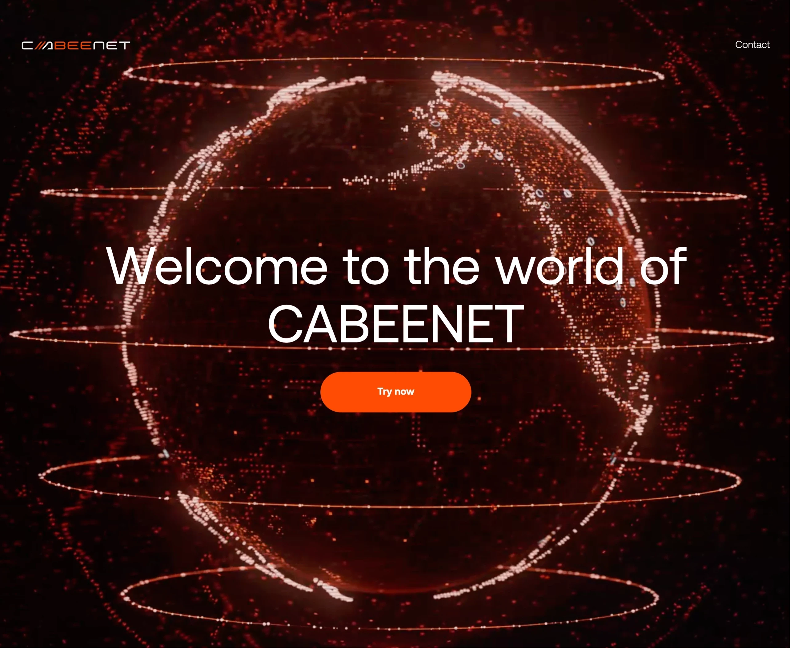 Cabeenet，落地页 网站设计灵感详情图 1