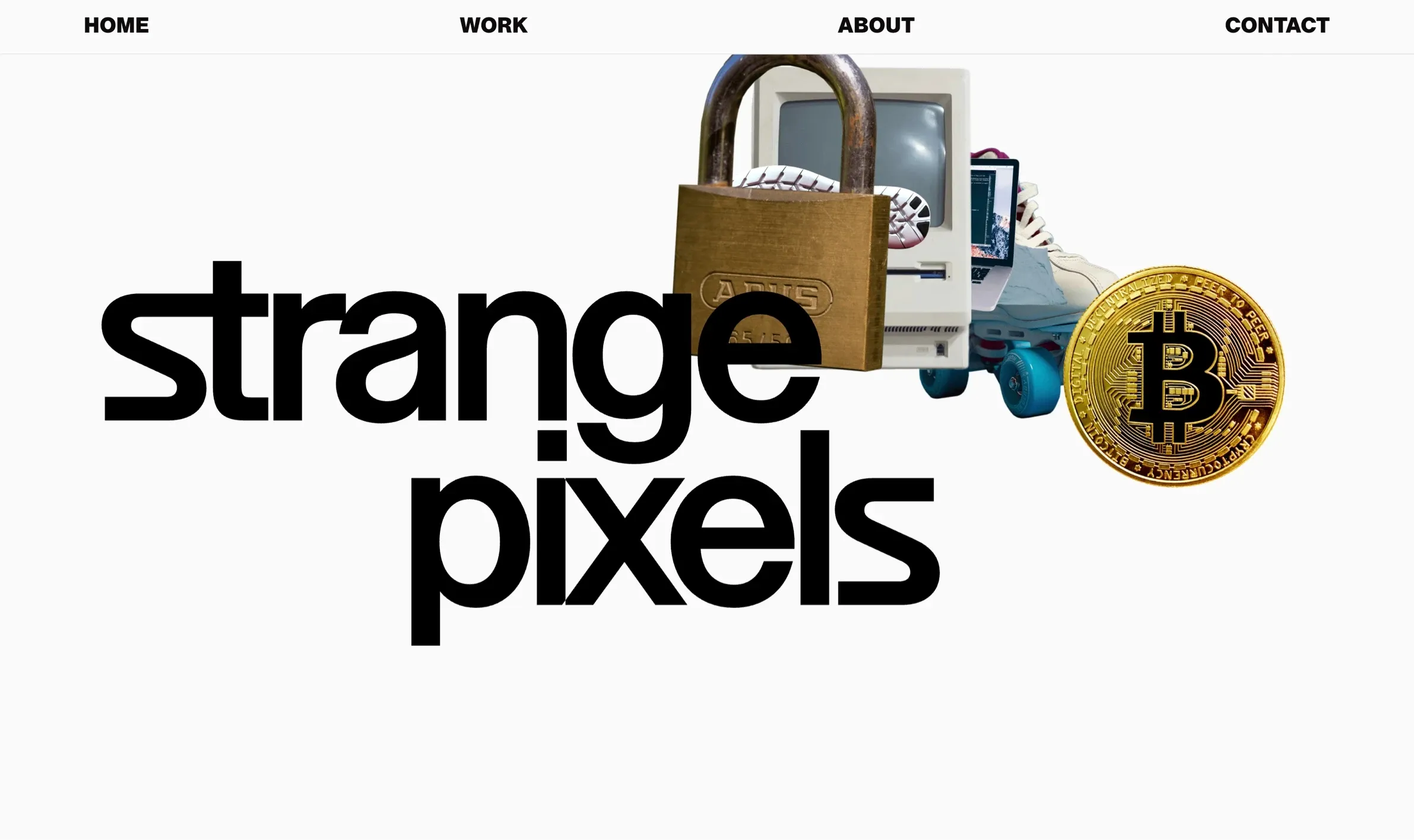 StrangePixels，作品集 网站设计灵感详情图 1