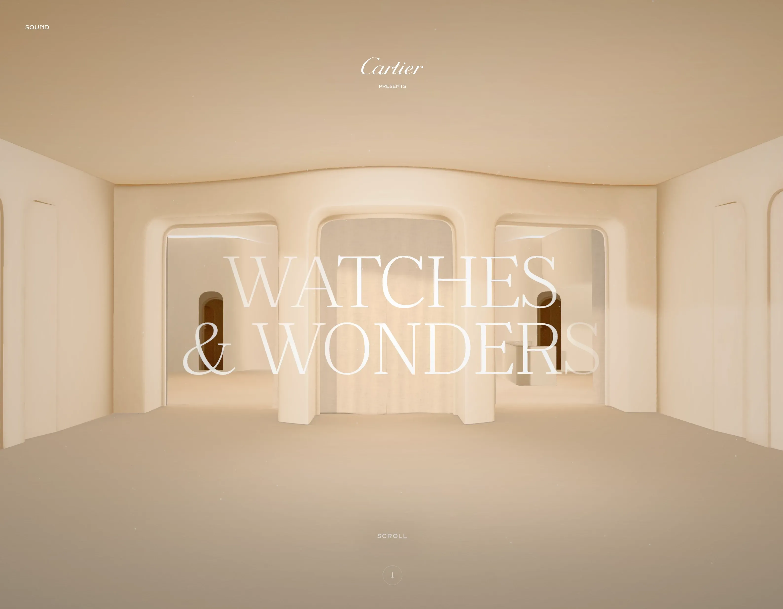 Cartier Watches and Wonders 2025，落地页 网站设计灵感详情图 1