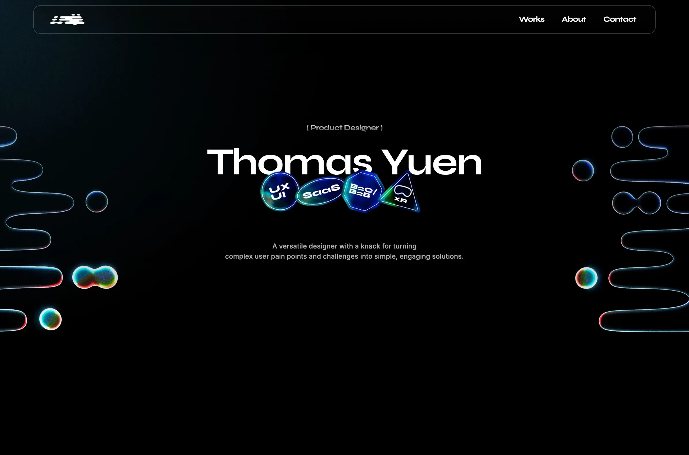 Thomas Yuen，作品集 网站设计灵感详情图 1