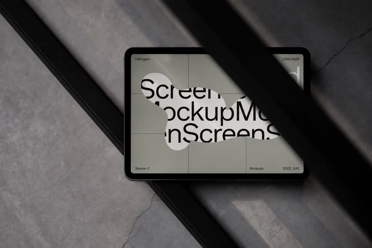 iPad 样机 S002-040样机效果图