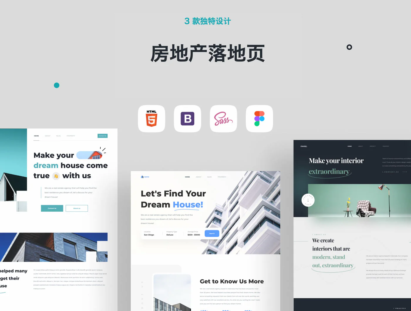 创意落地页Figma网页UI模板合集企业官网营销页面设计素材详情图 1