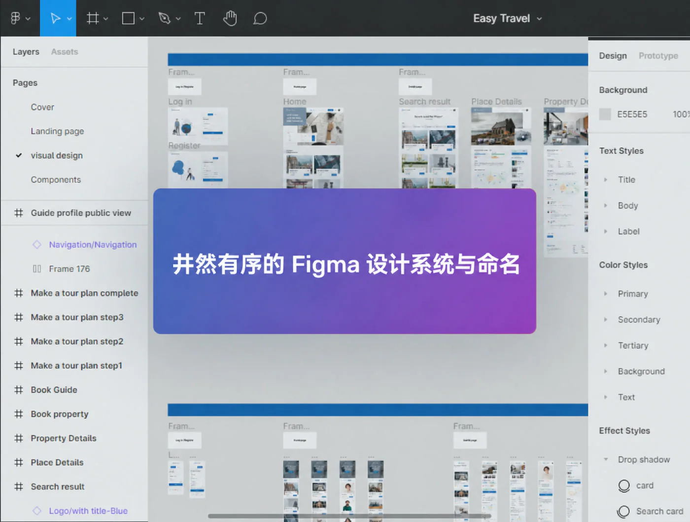 旅行服务官网Figma网页UI套件旅游预订网站设计模板源文件详情图 6