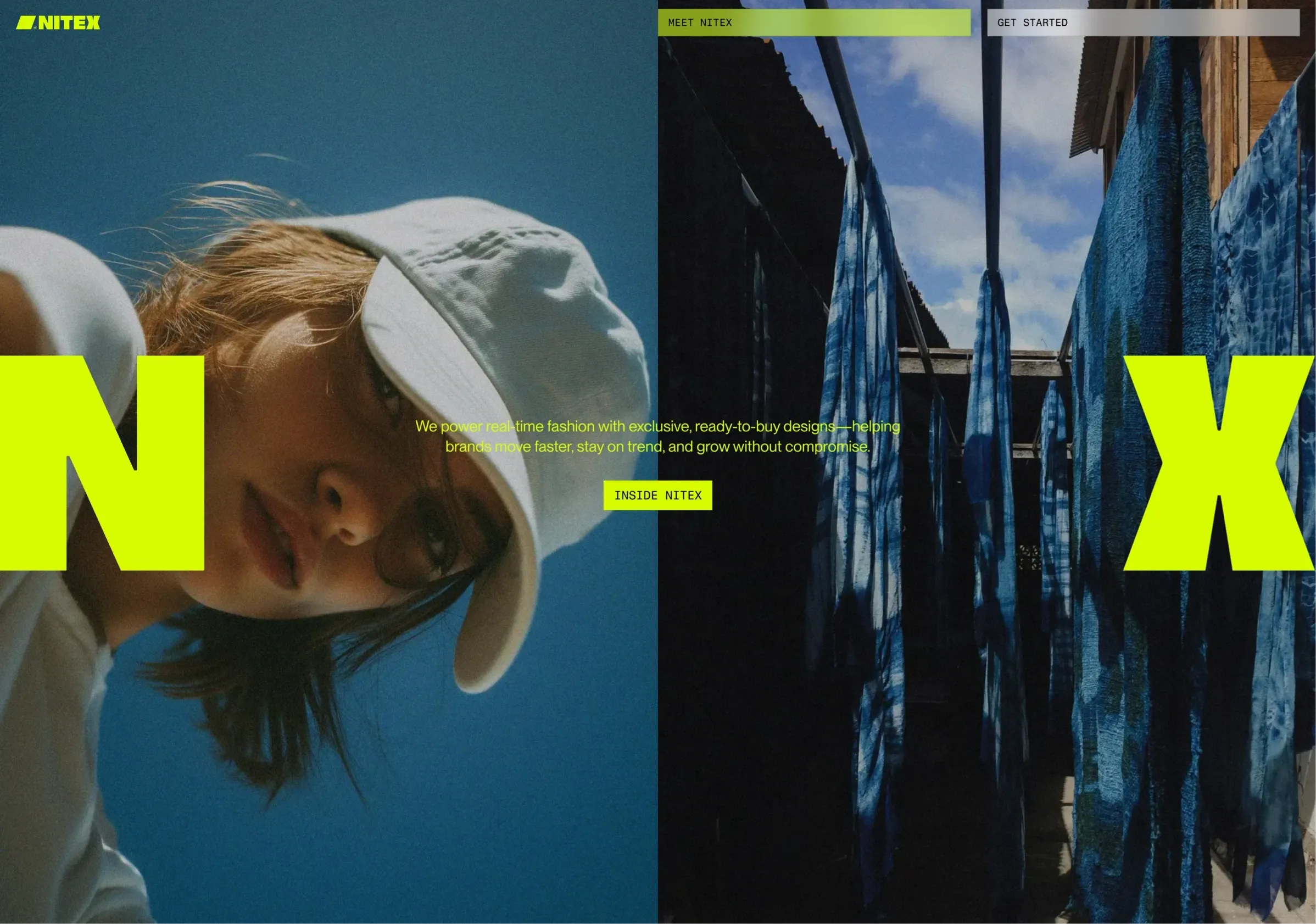 Nitex，落地页 网站设计灵感详情图 1