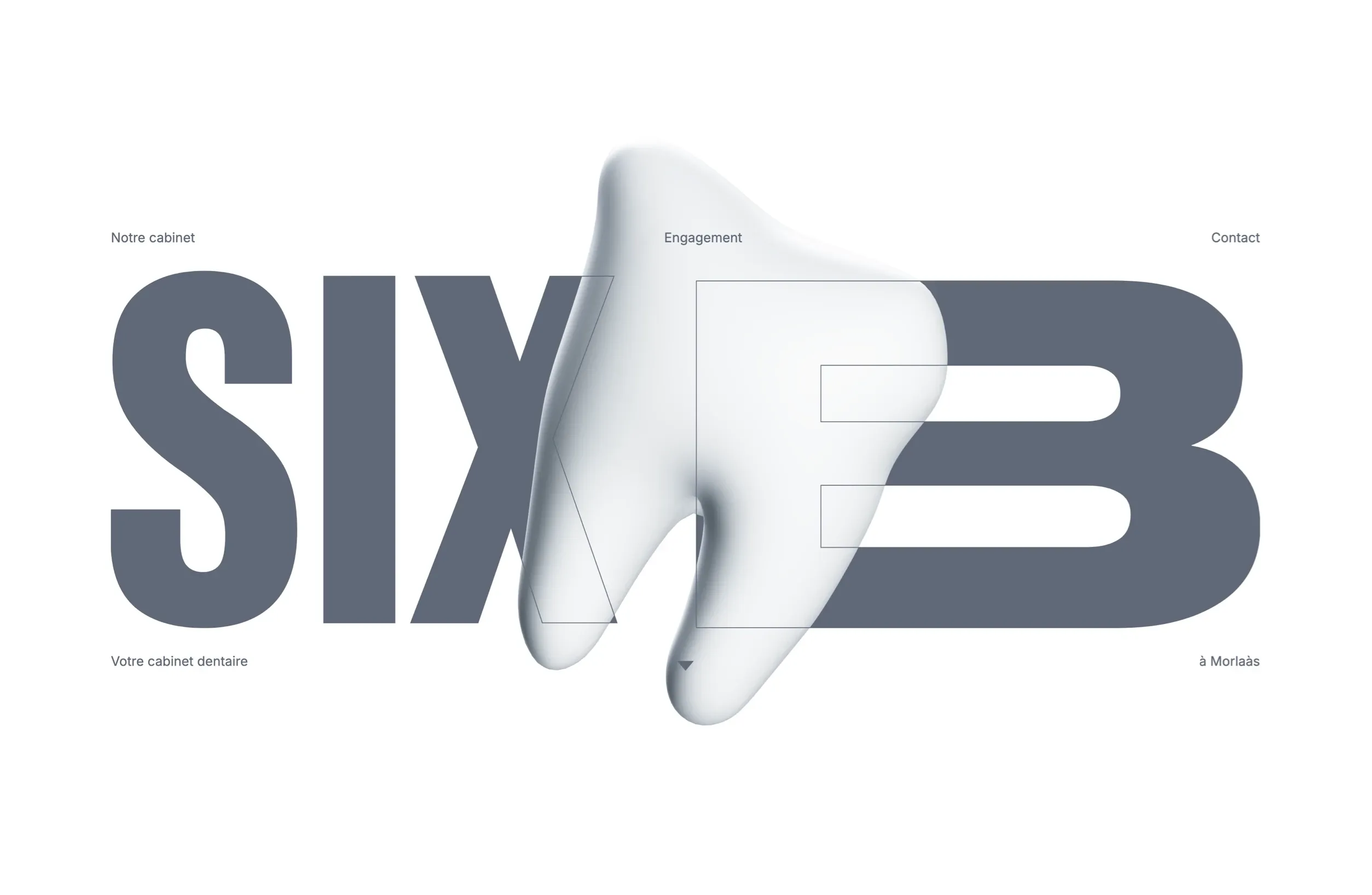 Six B，落地页 网站设计灵感详情图 1