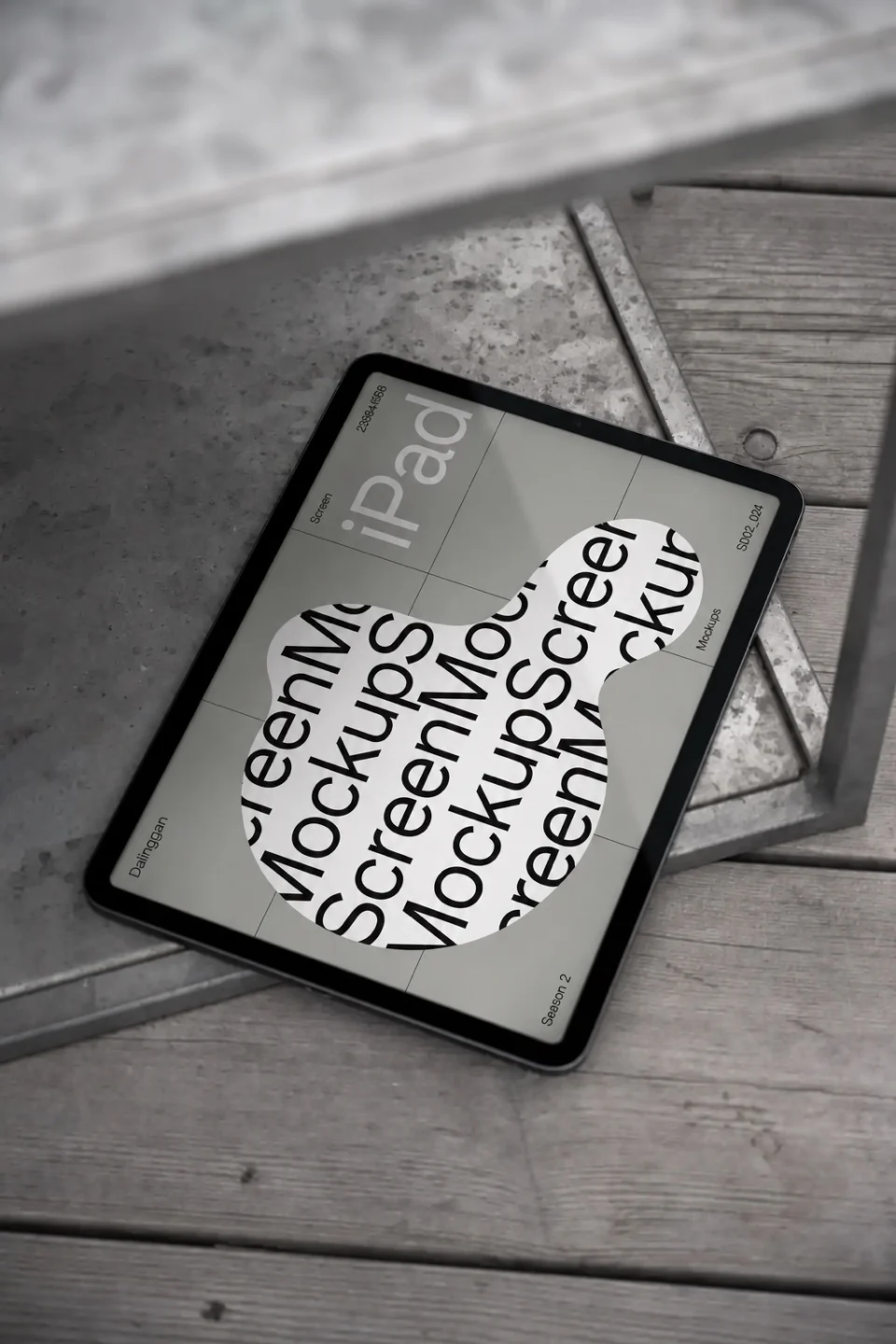 iPad 样机 S002-024样机效果图