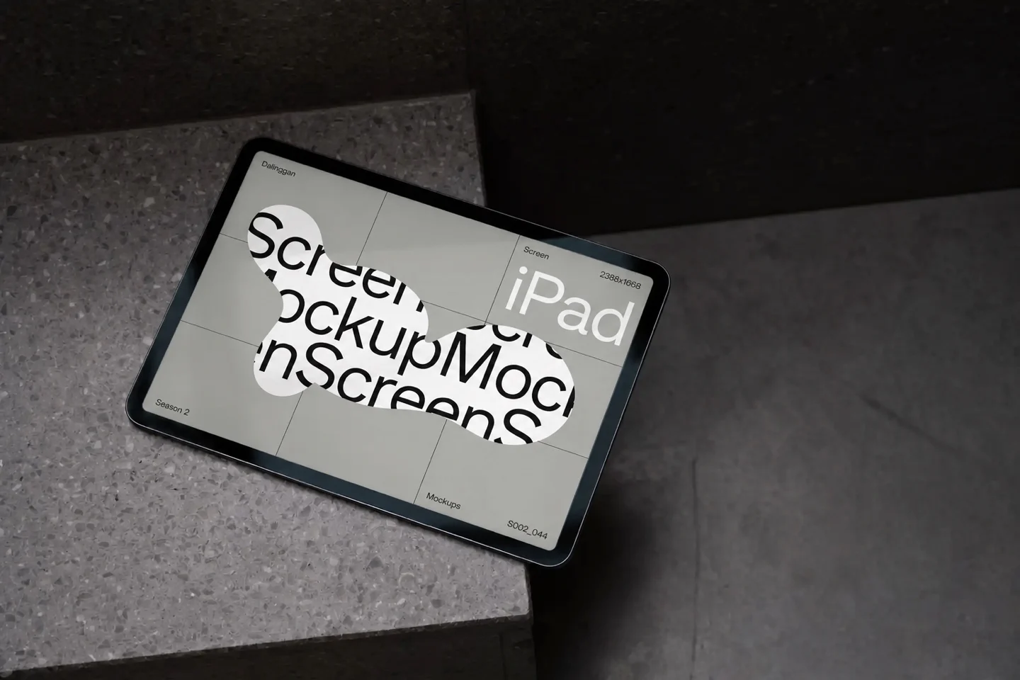 iPad 样机 S002-044样机效果图