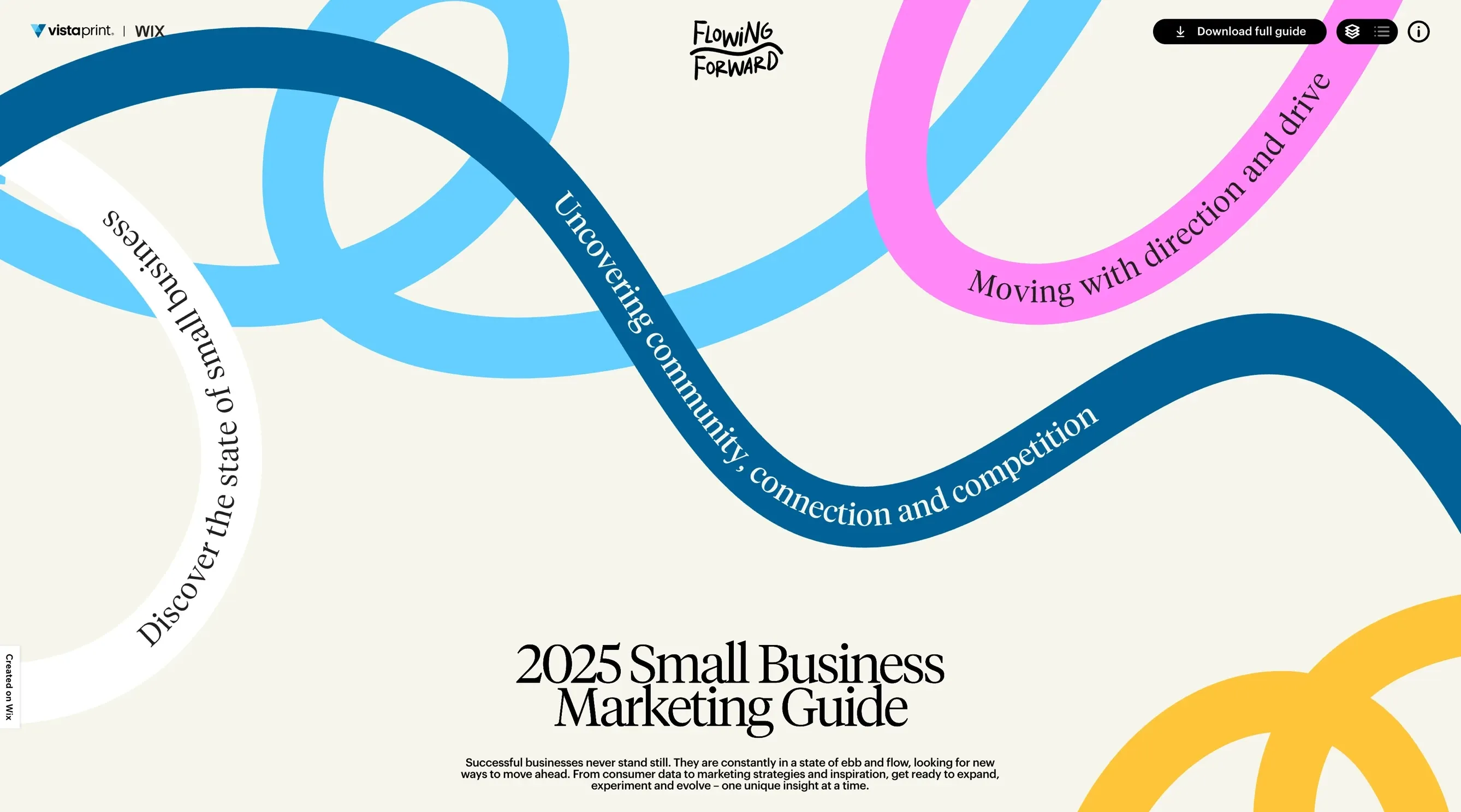 2025 Small Business Guide，作品集 网站设计灵感详情图 1