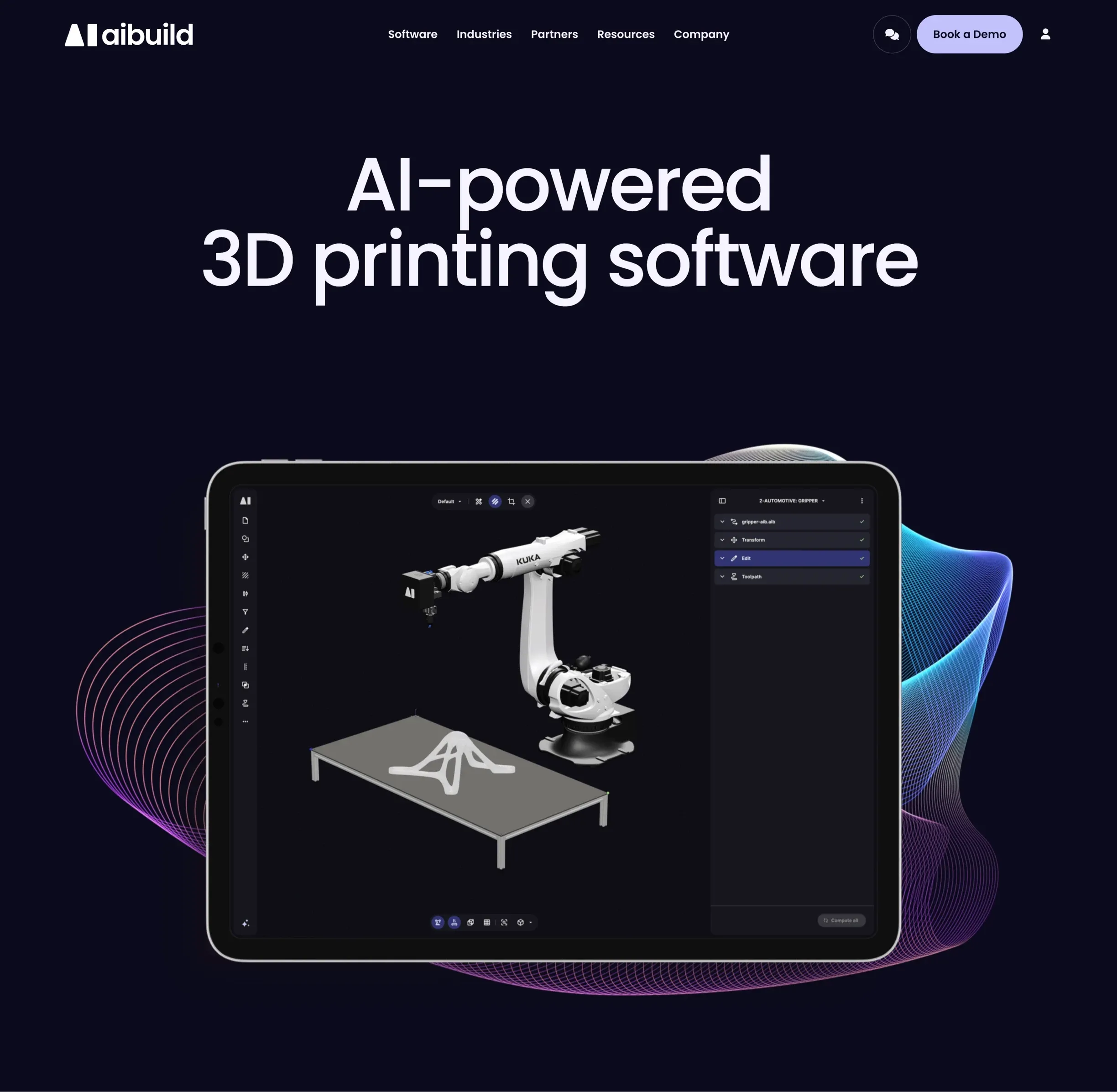 AI Build，人工智能、SaaS 网站设计灵感详情图 1