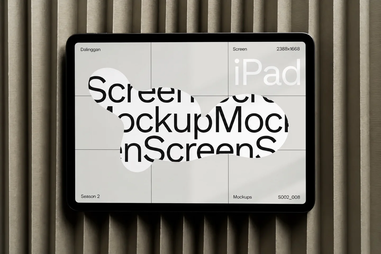 iPad 样机 S002-008样机效果图