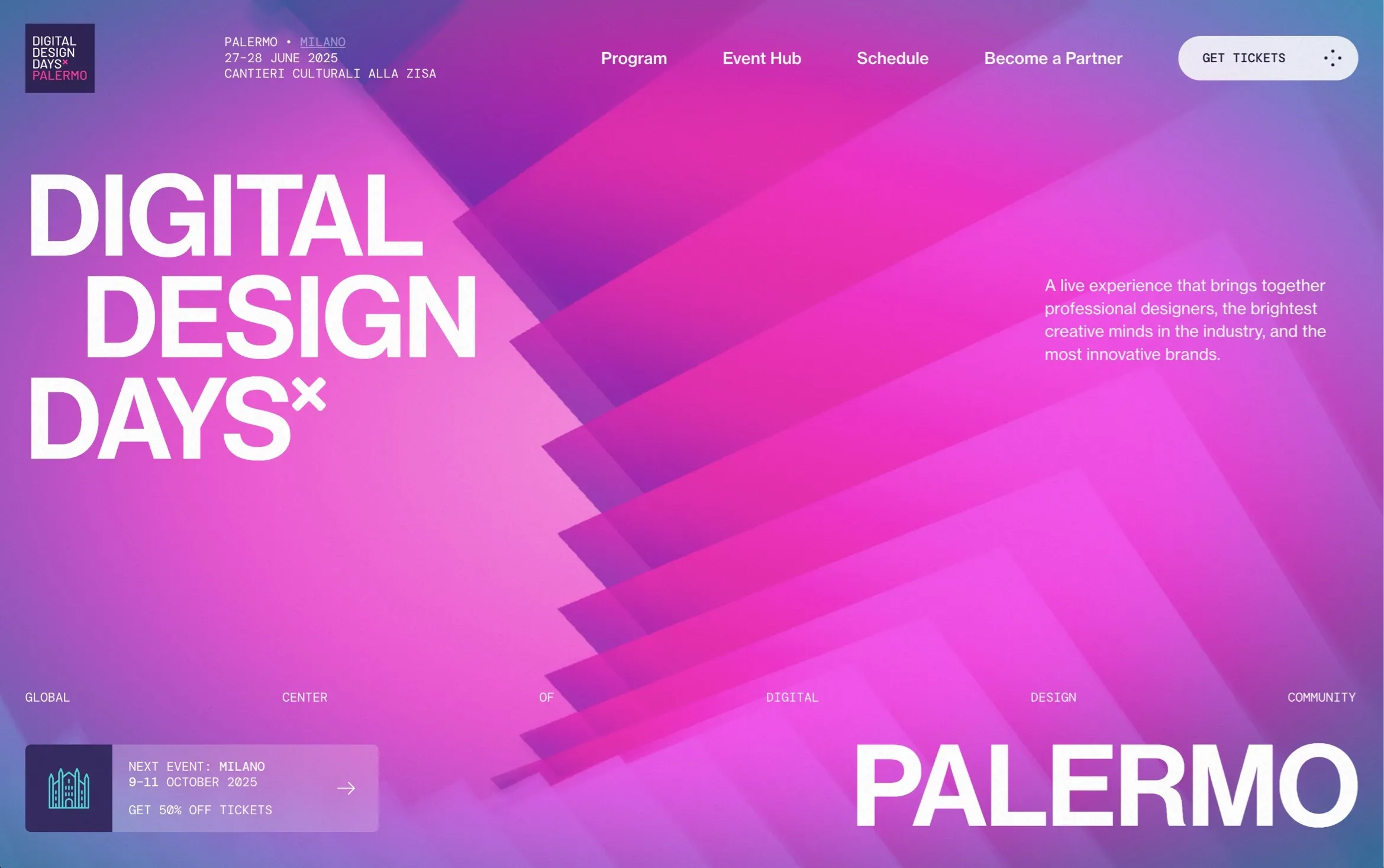 Digital Design Days X，SaaS 网站设计灵感详情图 1