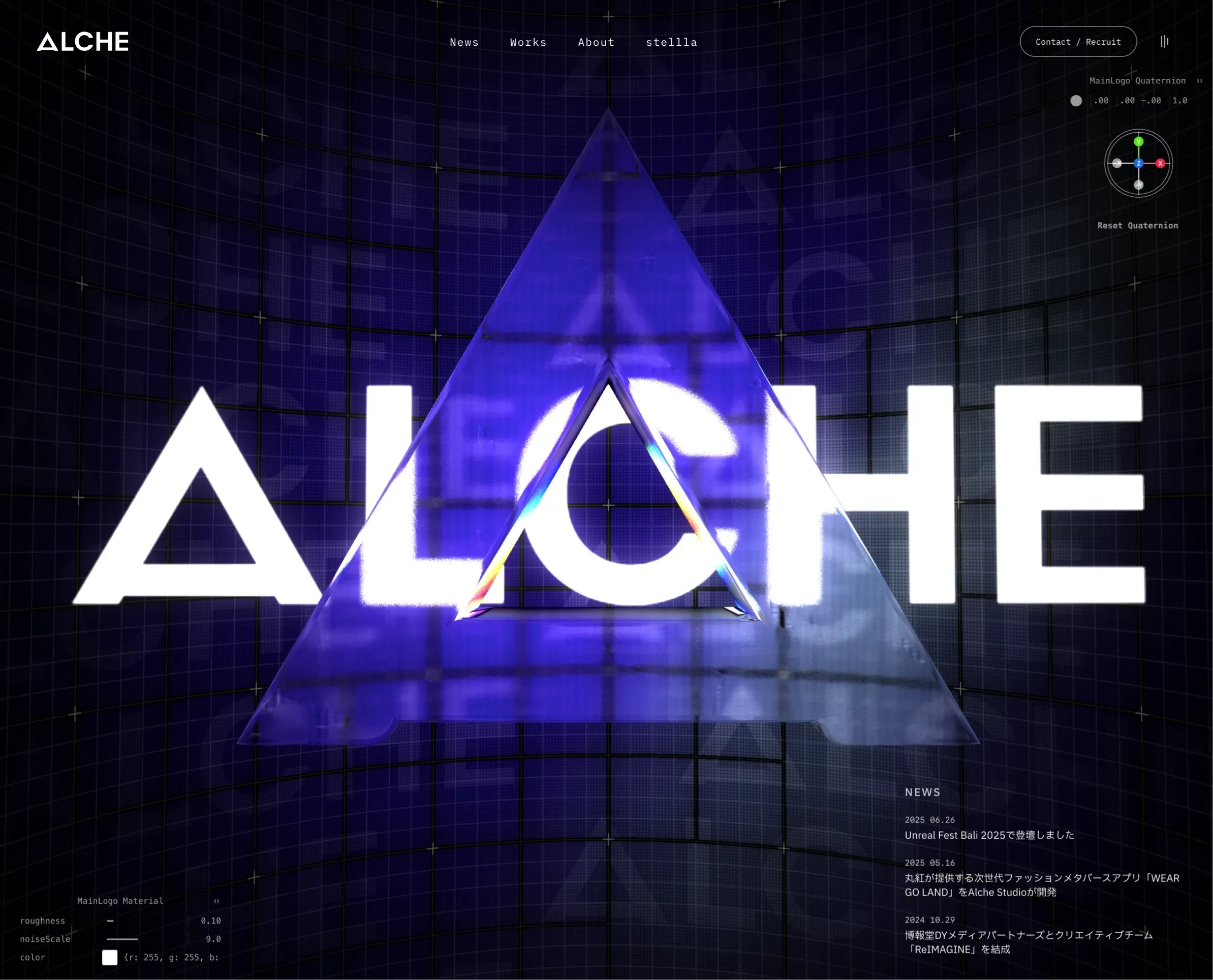 Alche，作品集 网站设计灵感详情图 1