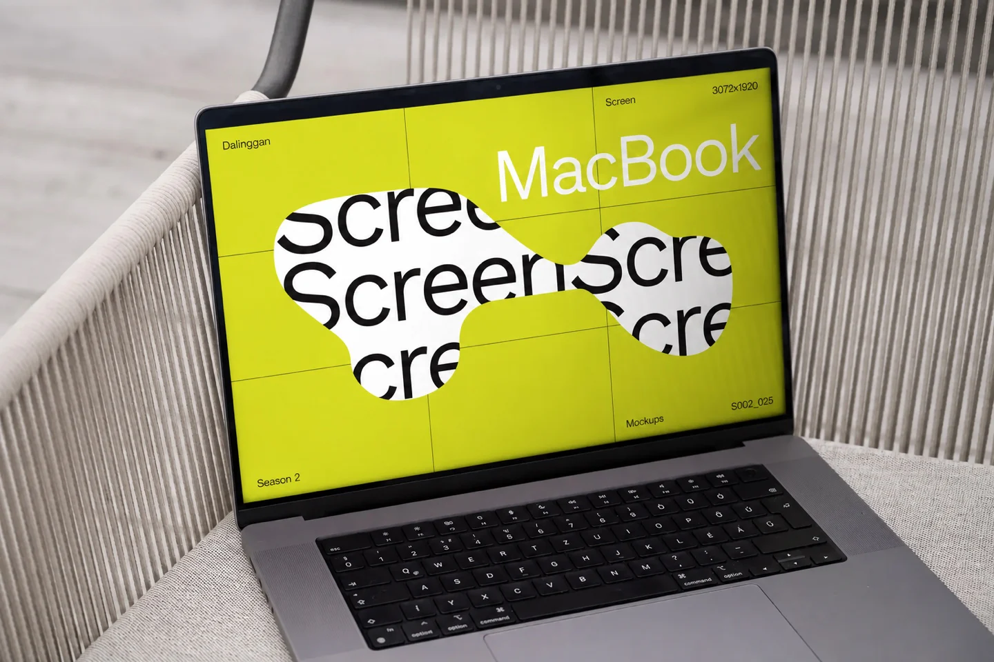 MacBook 样机 S002-025样机效果图