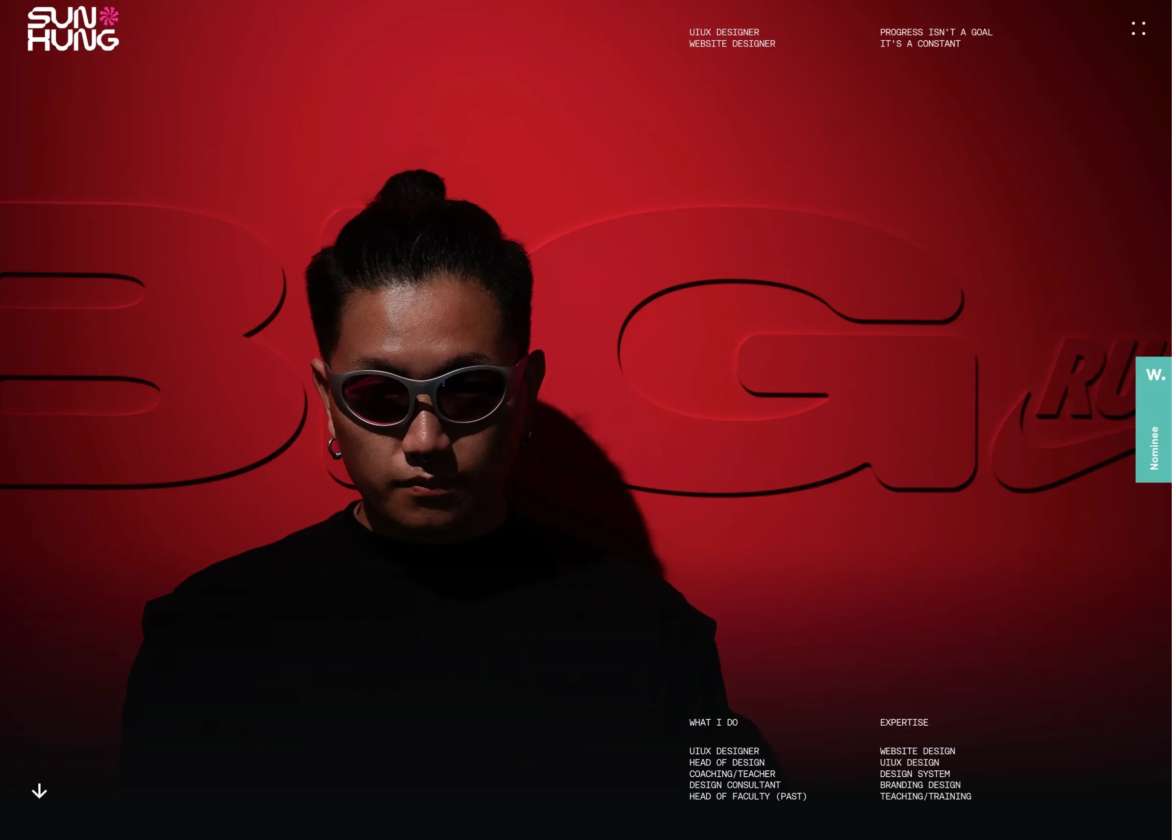 Sun Hung，作品集 网站设计灵感详情图 1