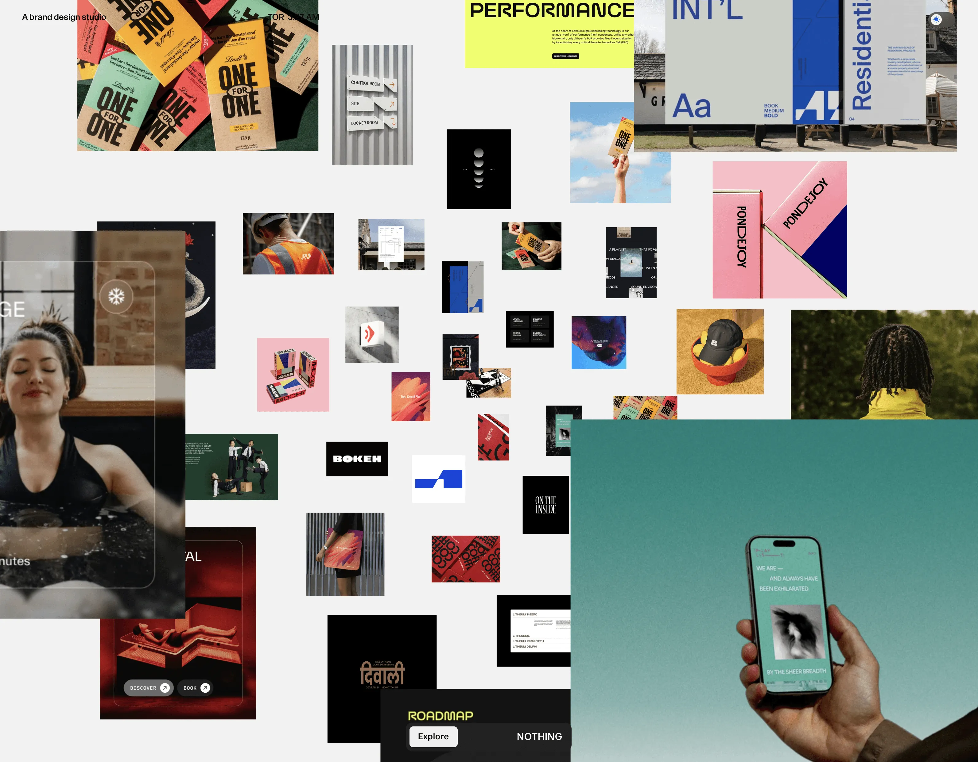 Nothing Design Studio，作品集 网站设计灵感详情图 1